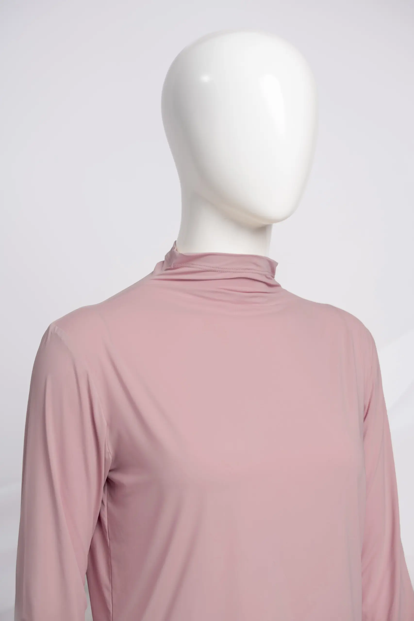 LYN HIGHNECK LONGSLEEVE INNER T-SHIRT BLUSH
