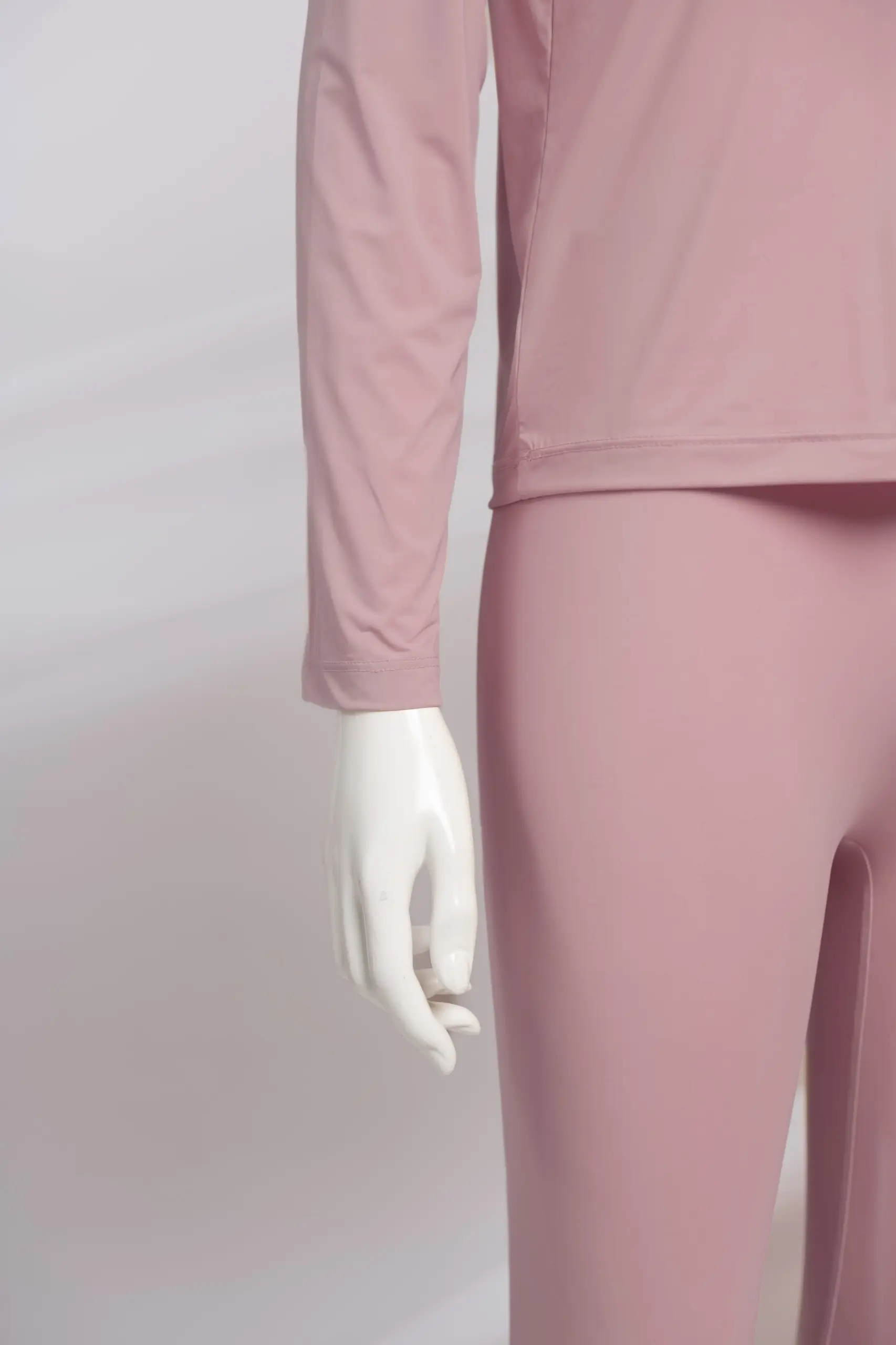 LYN HIGHNECK LONGSLEEVE INNER T-SHIRT BLUSH