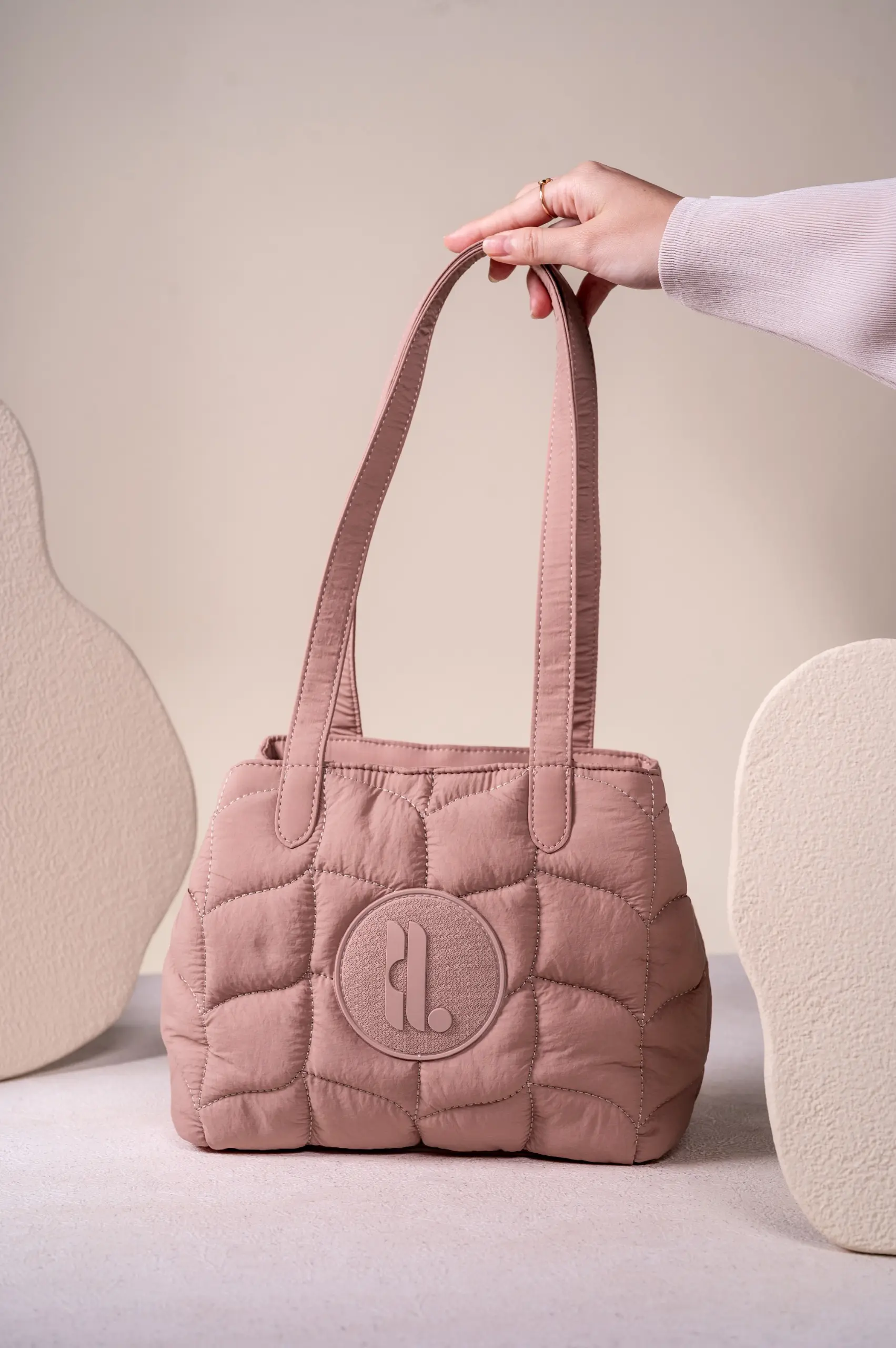 FLUFFLY TOTEBAG CORAL