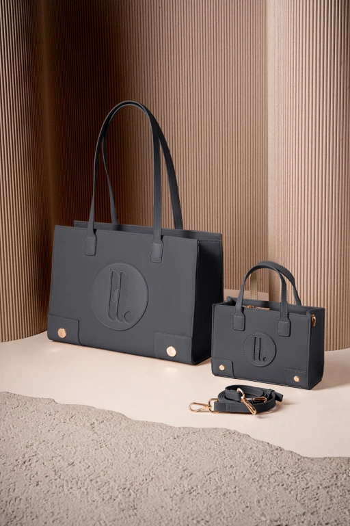Image of TOKYO TOTEBAG CHARCOAL