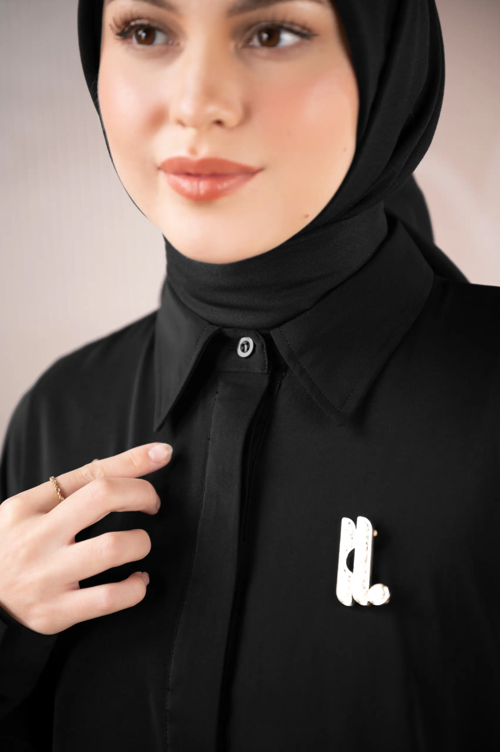 SOLENE SHIRT BLACK