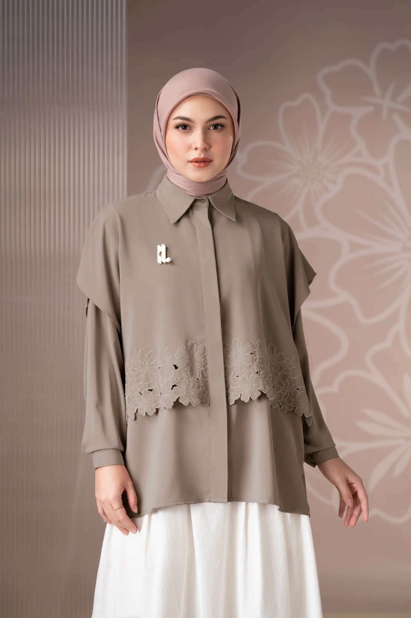 SOLENE SHIRT OAT
