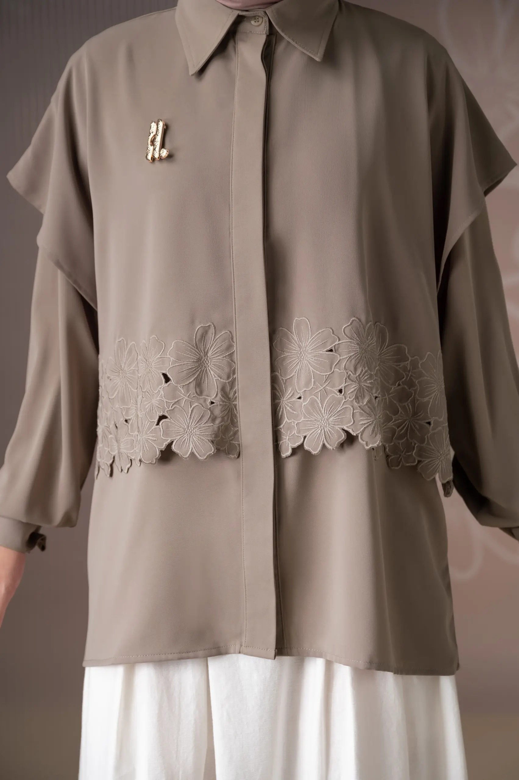 SOLENE SHIRT OAT
