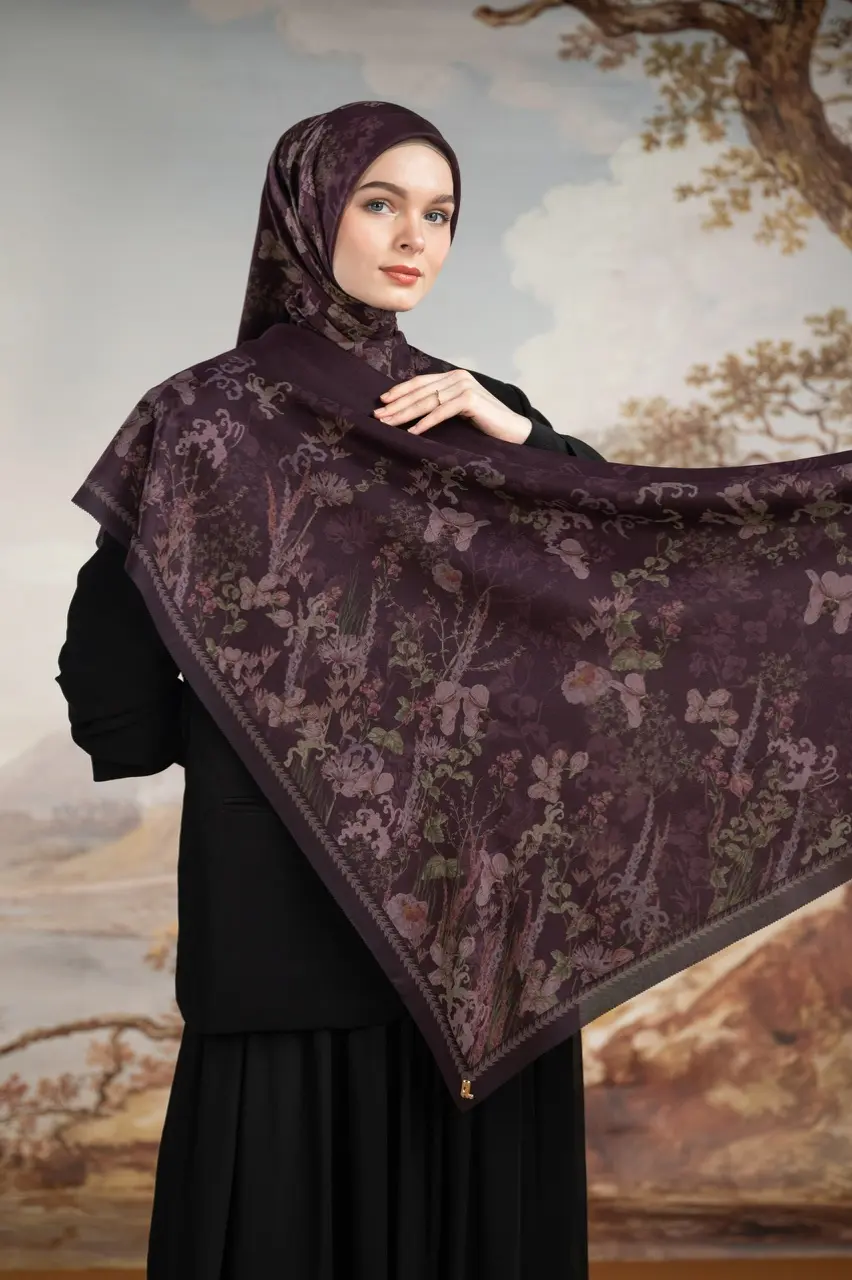 VIRELLE SCARF SCARLET
