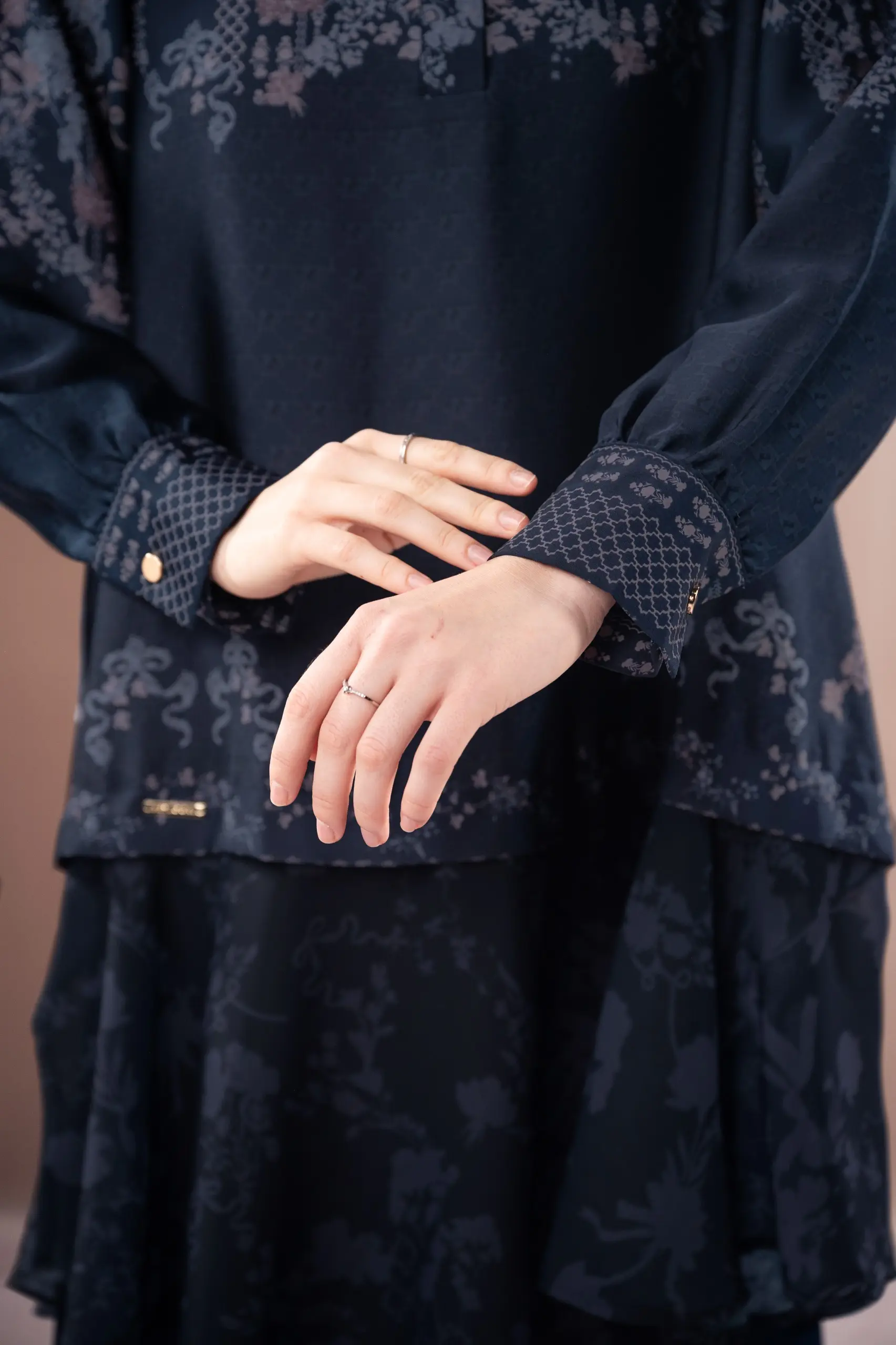 SAMAMU ASYMMETRIC TUNIC MIDNIGHT