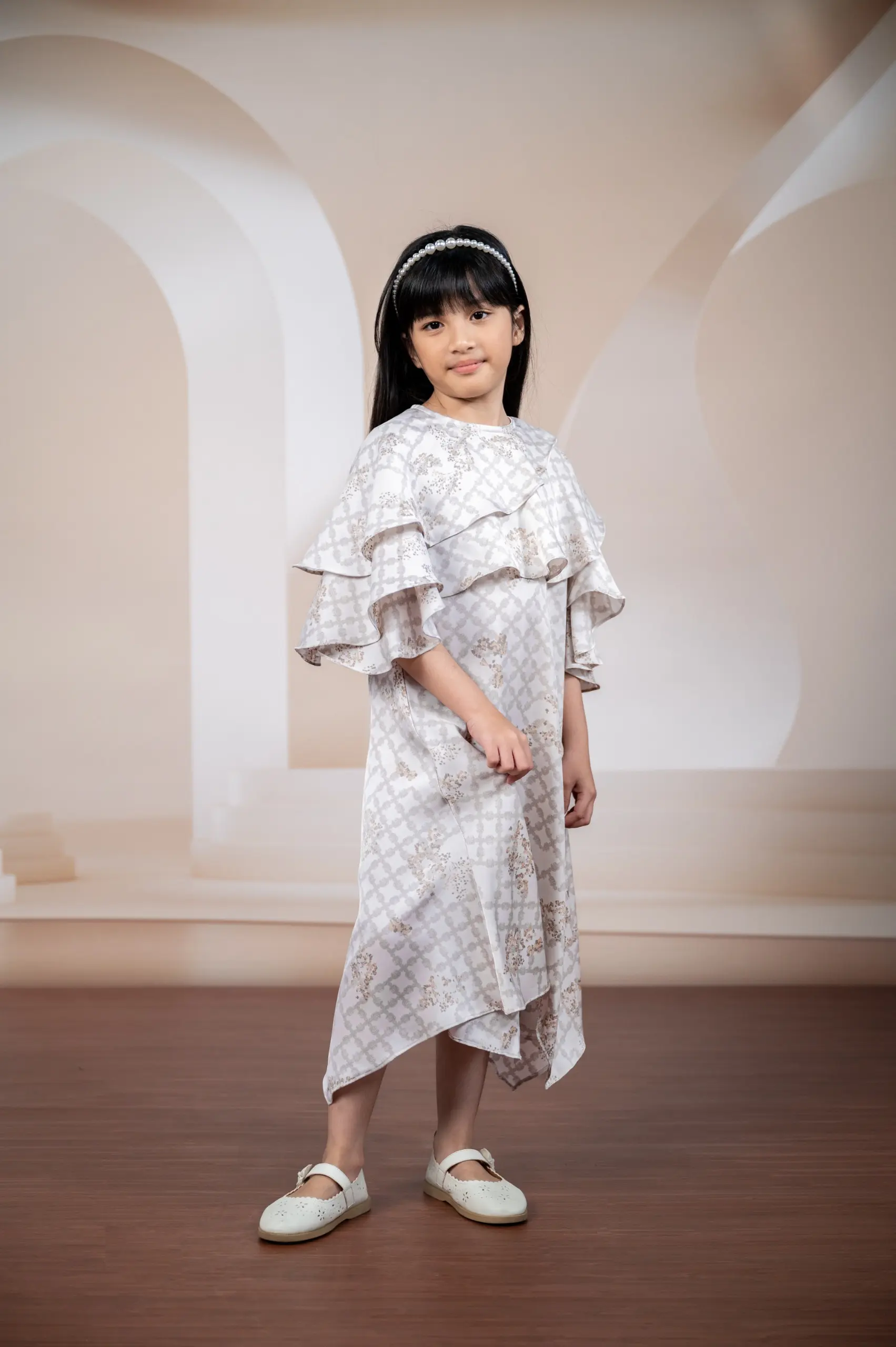 SANGGA DRESS KIDS CASHMERE