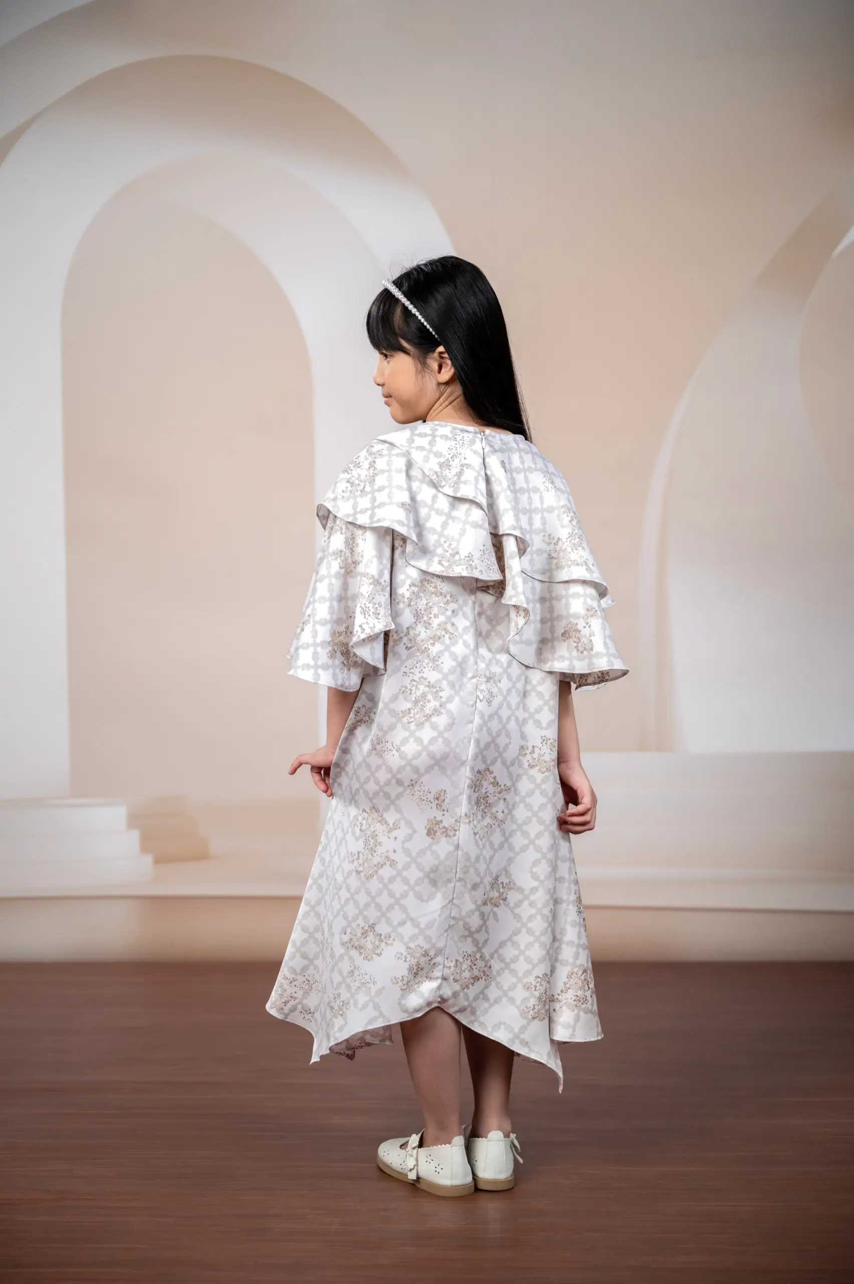 SANGGA DRESS KIDS CASHMERE