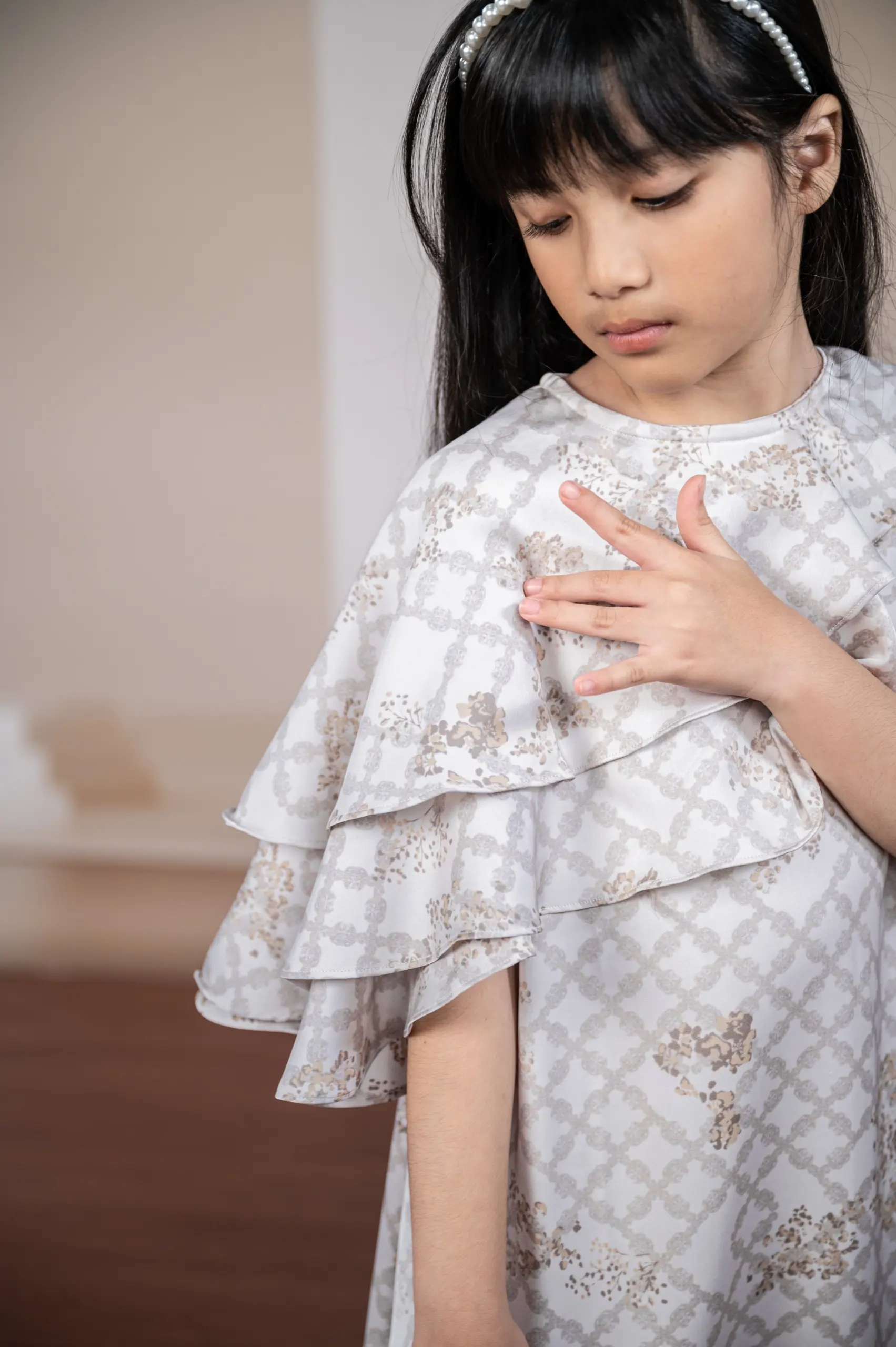 SANGGA DRESS KIDS CASHMERE