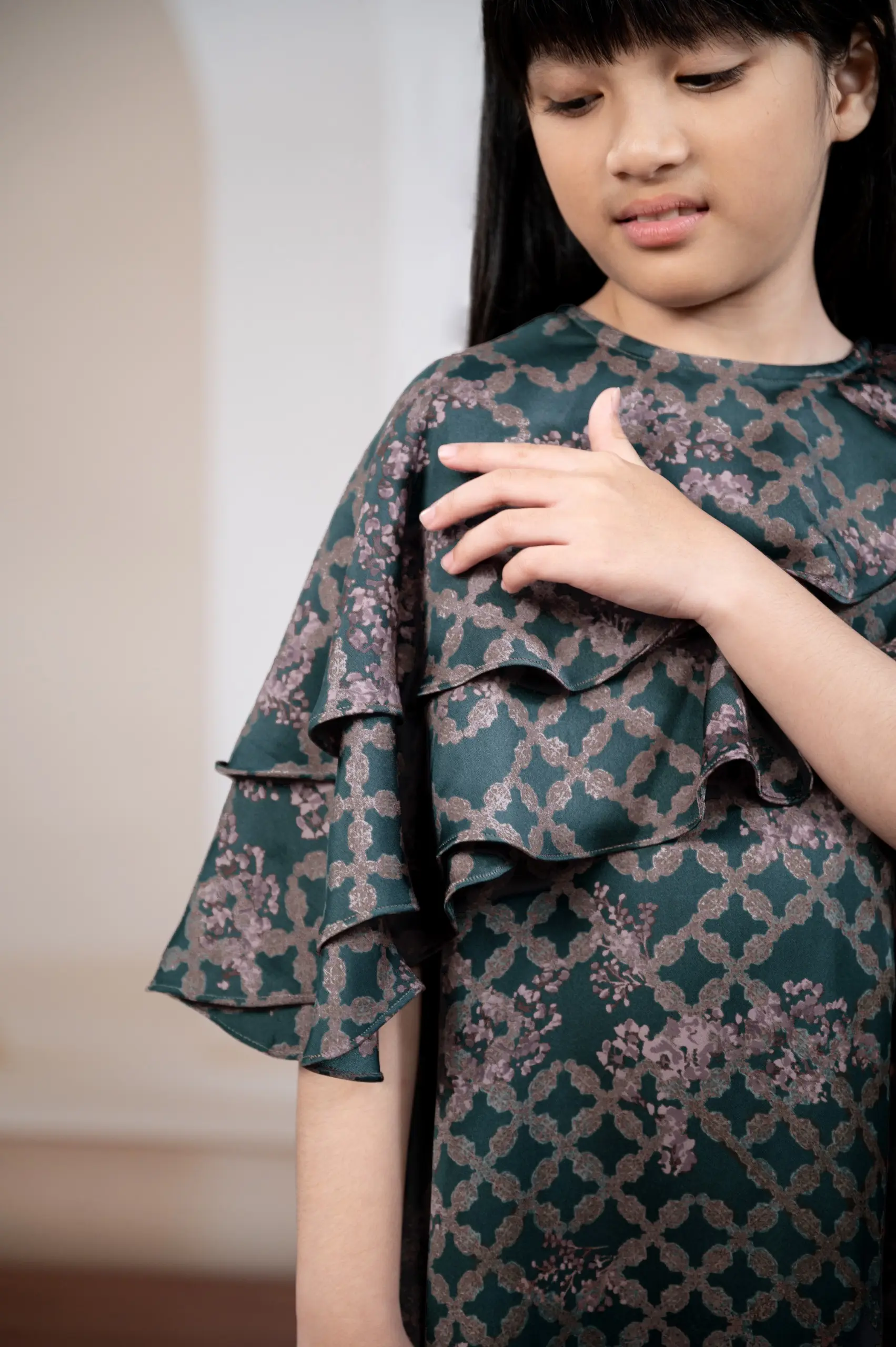 SANGGA DRESS KIDS EMERALD