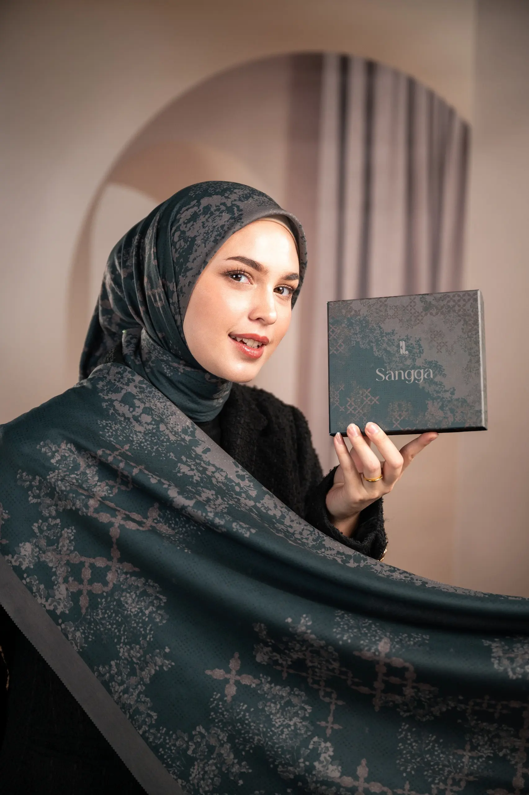 SANGGA SCARF EMERALD