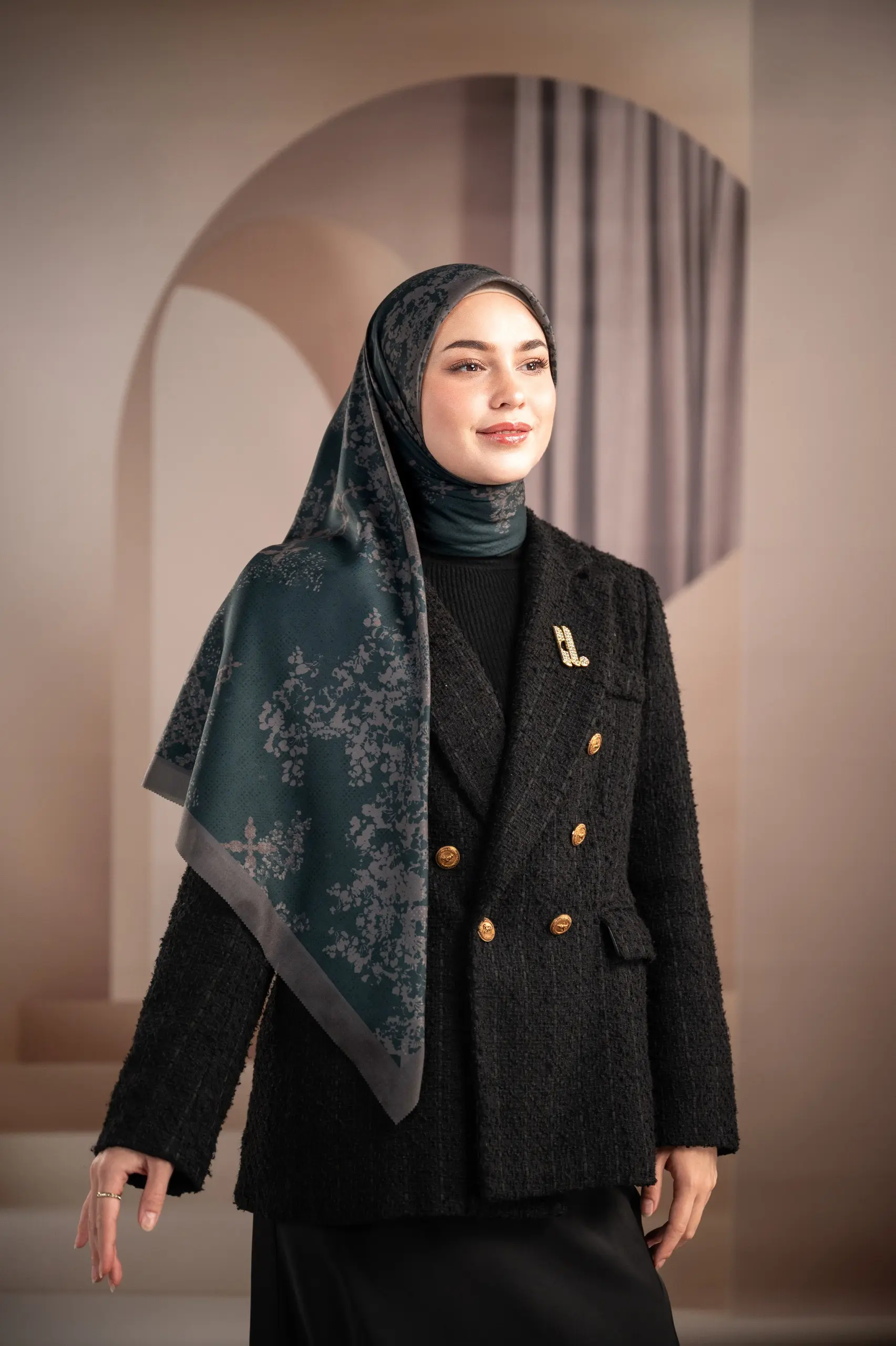 SANGGA SCARF EMERALD