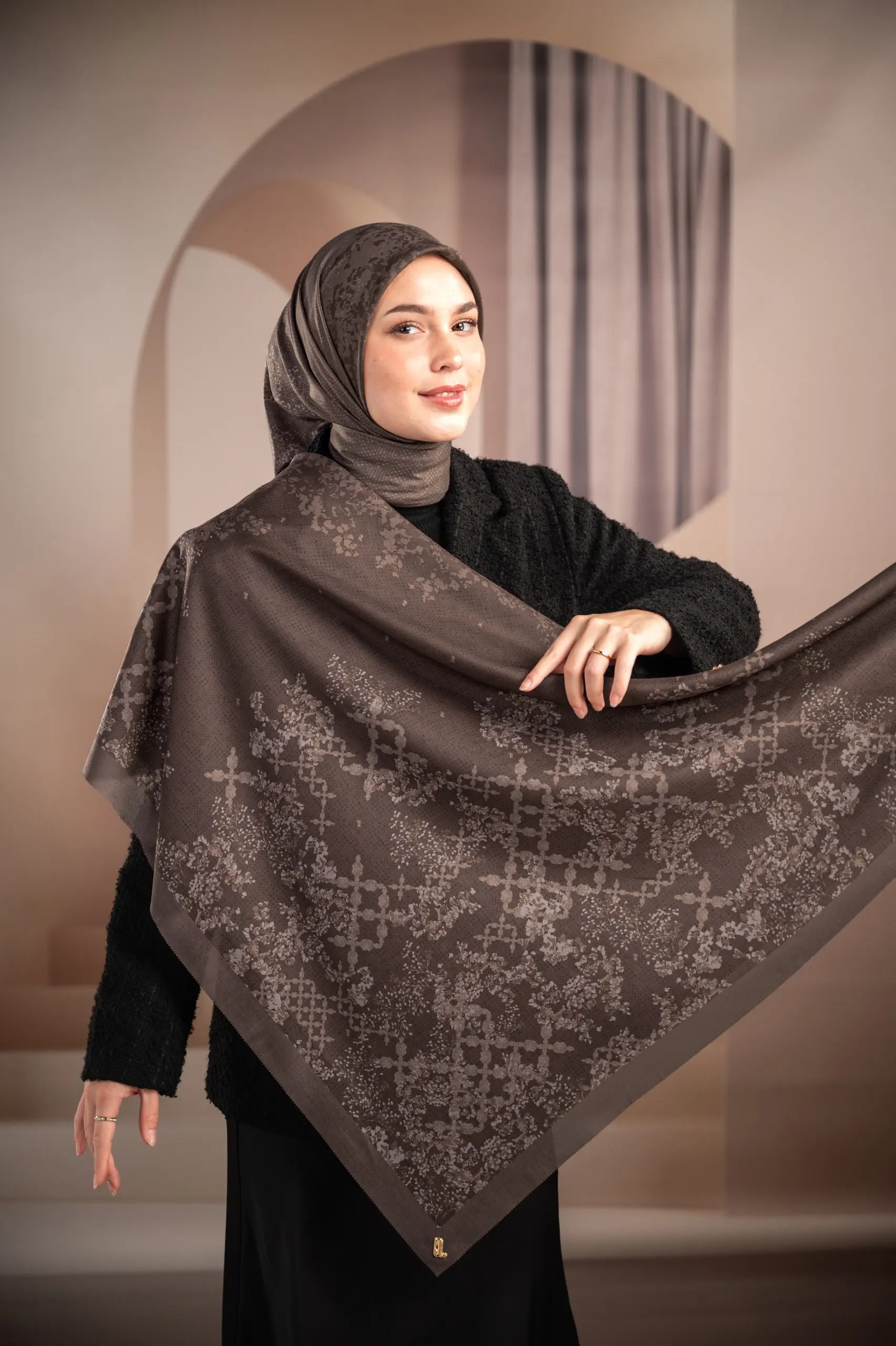 SANGGA SCARF TOFFEE