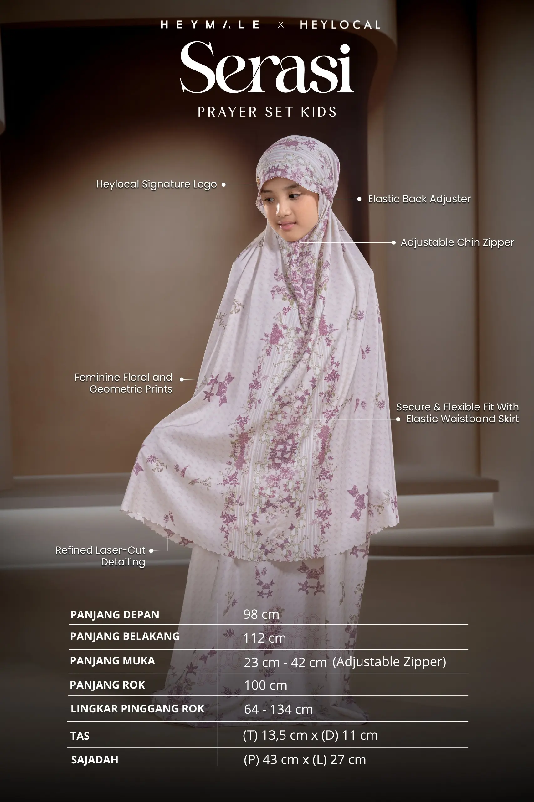 SERASI PRAYER SET KIDS BRONZE