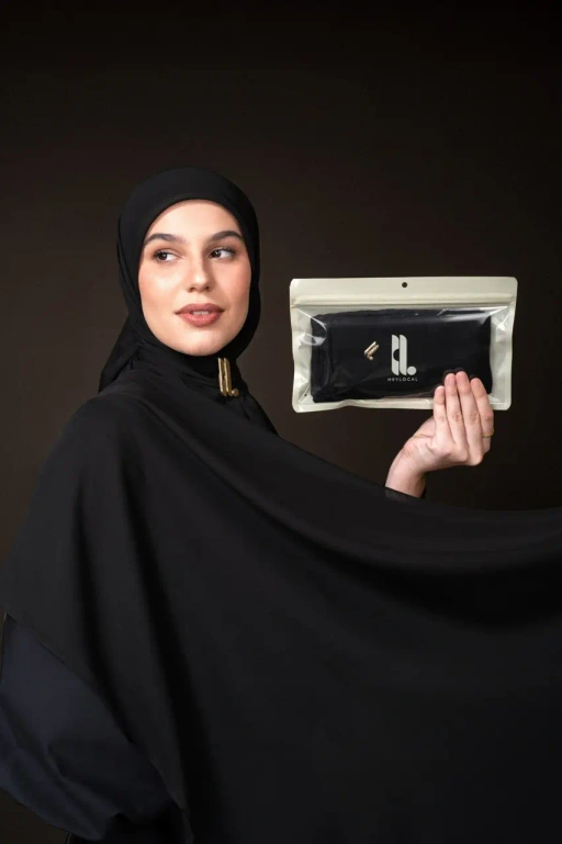 DAILY PARIS SCARF BLACK