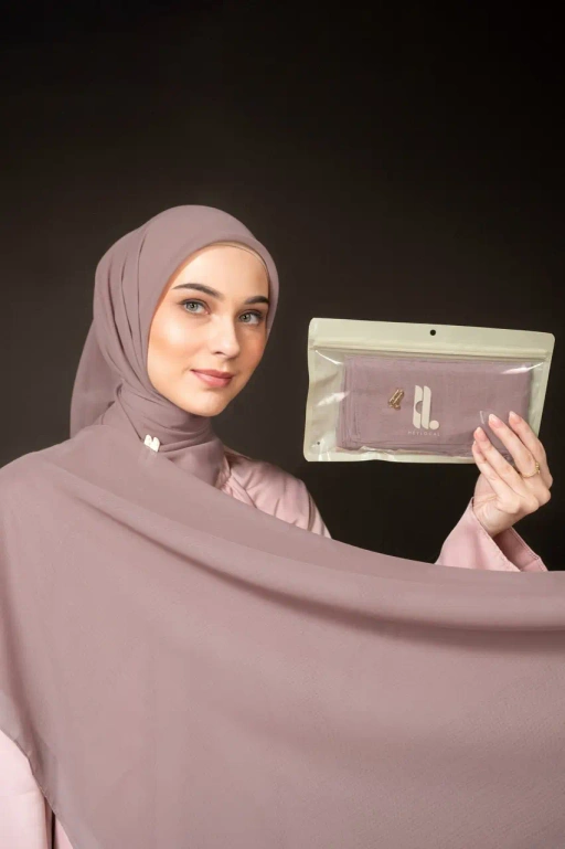 DAILY PARIS SCARF DUSTY ROSE