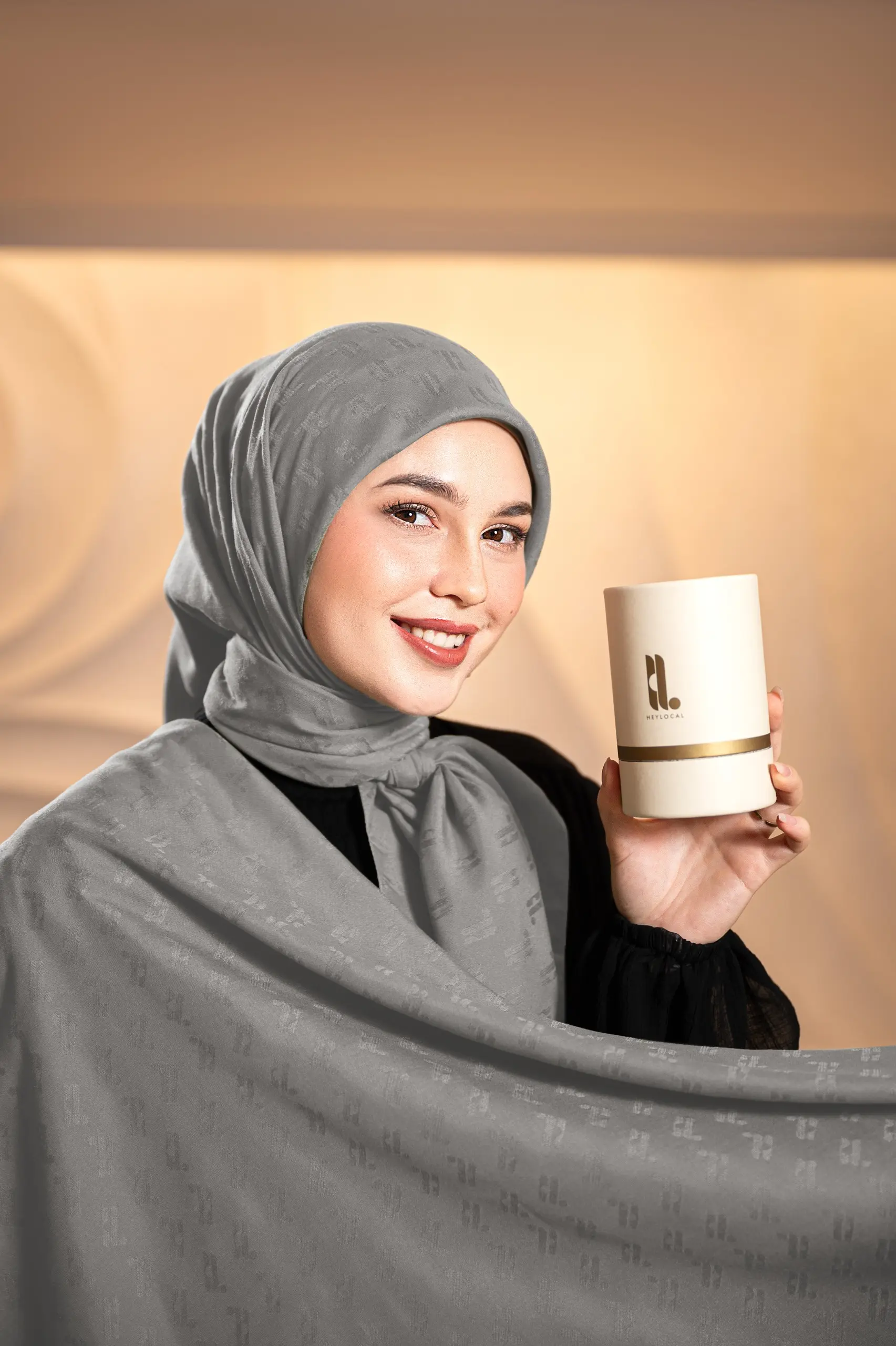 JACQUELLE SCARF GREY