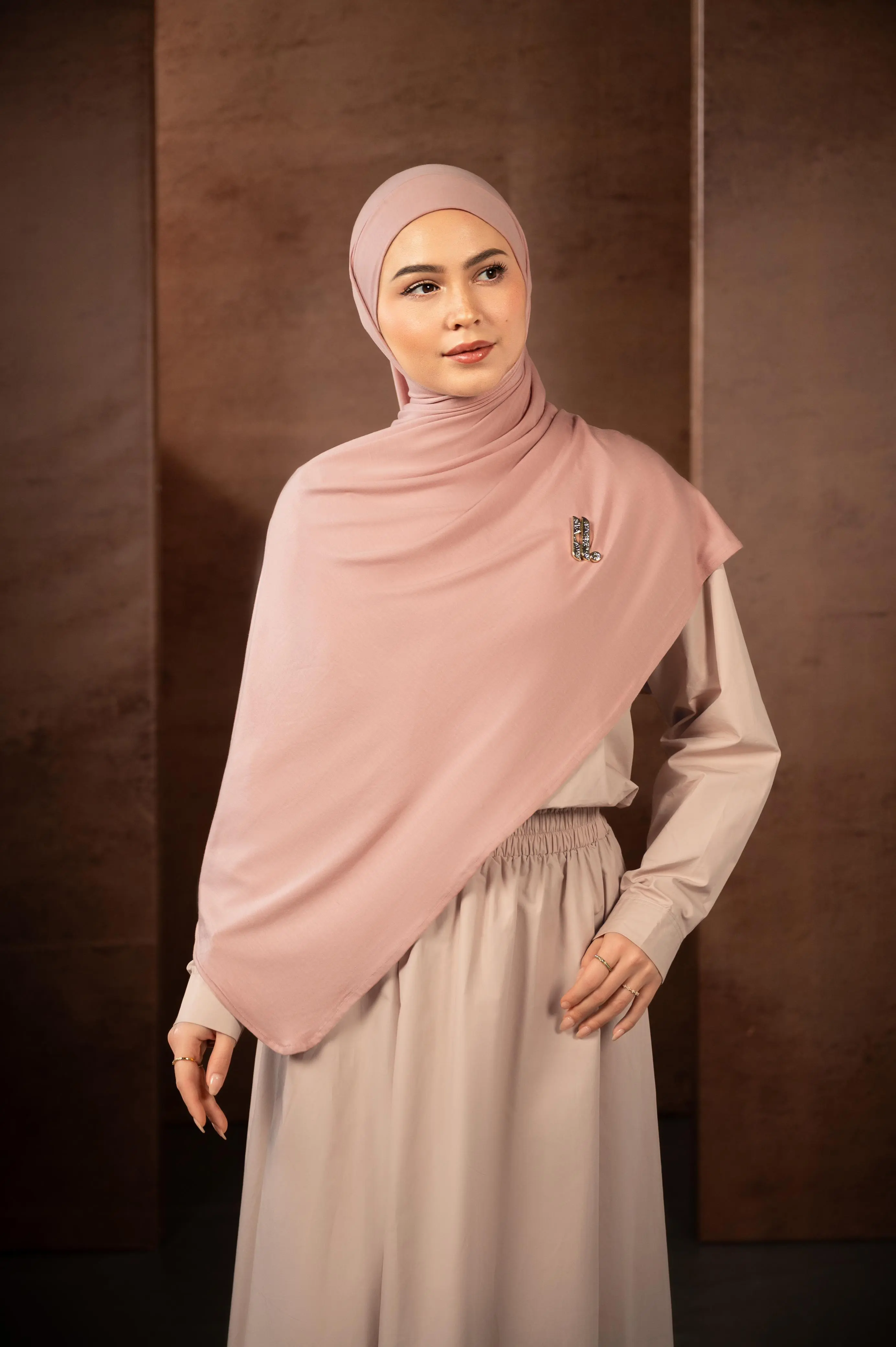 SHAZA PASHMINA BLUSH