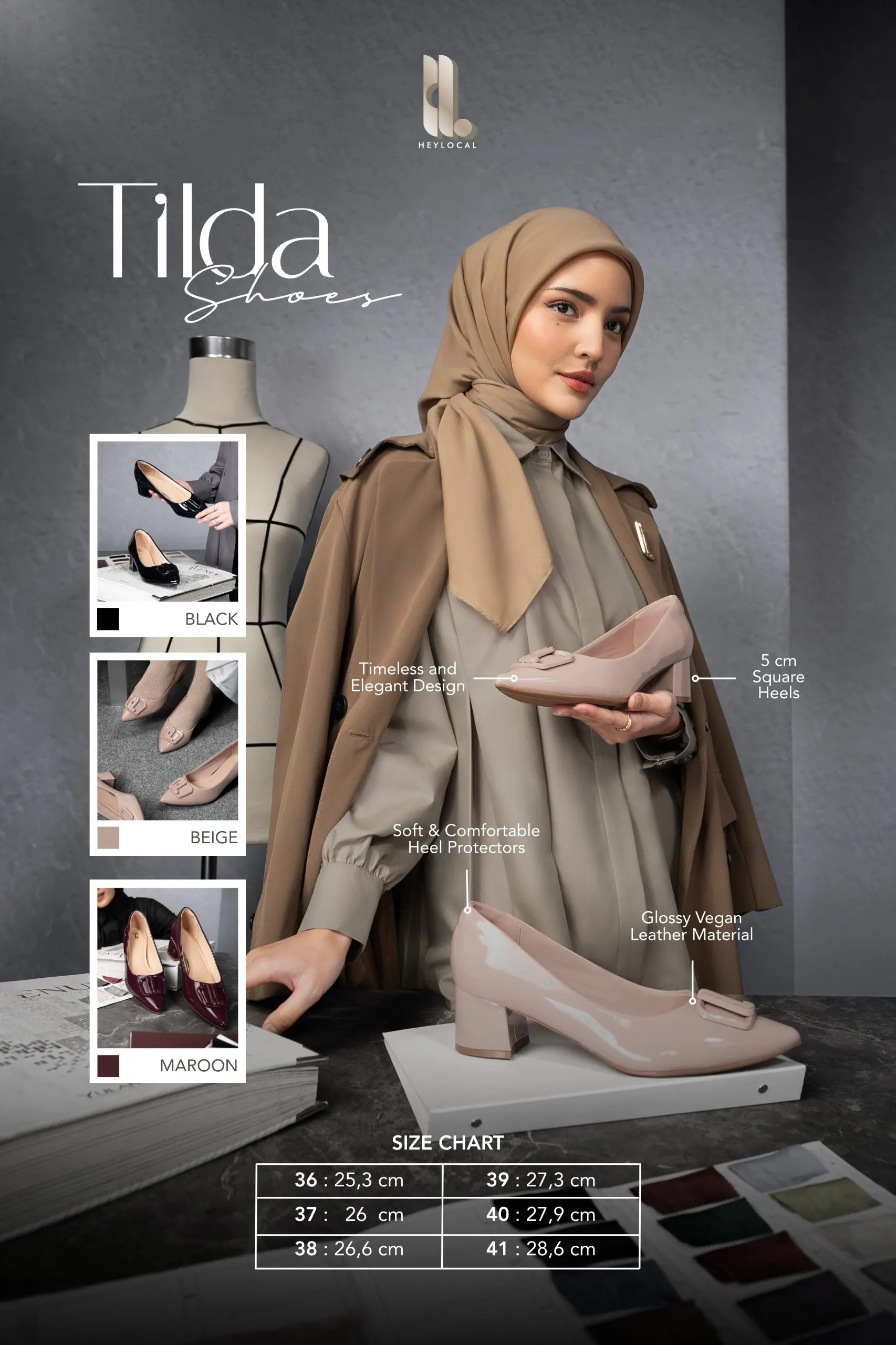 TILDA SHOES BLACK