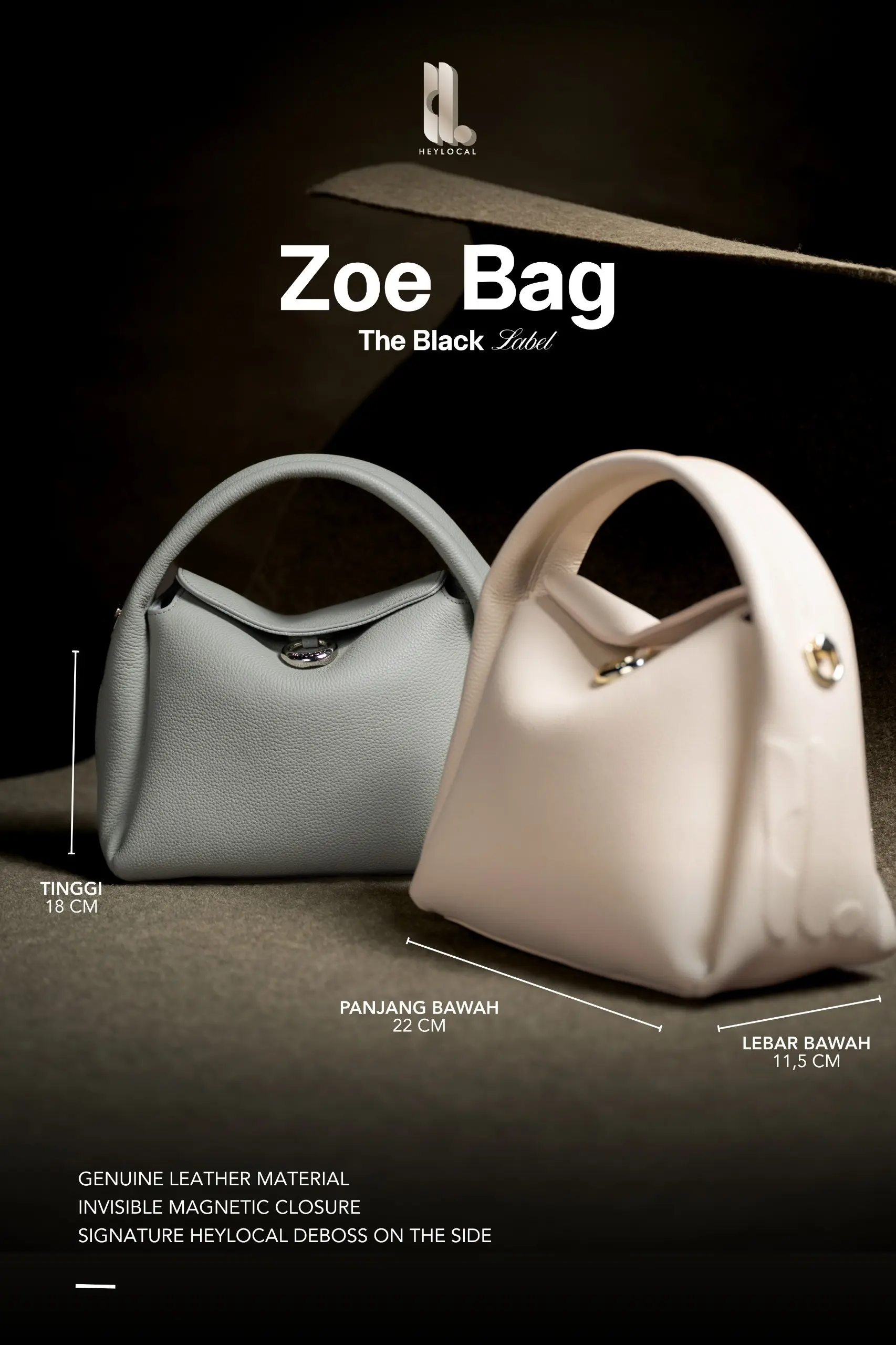 BLACK LABEL ZOE BAG FOREST