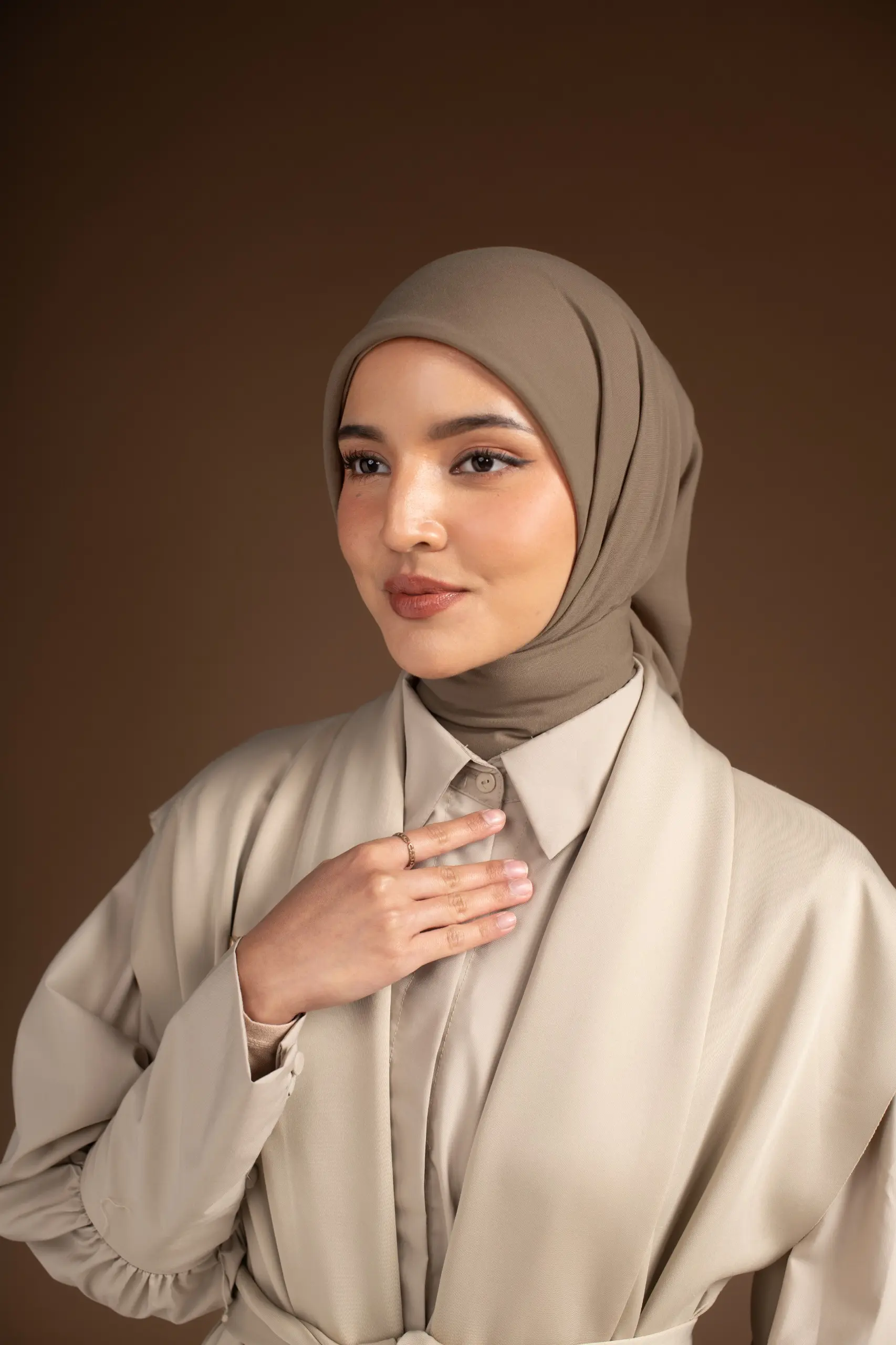 COZY SCARF WOOD