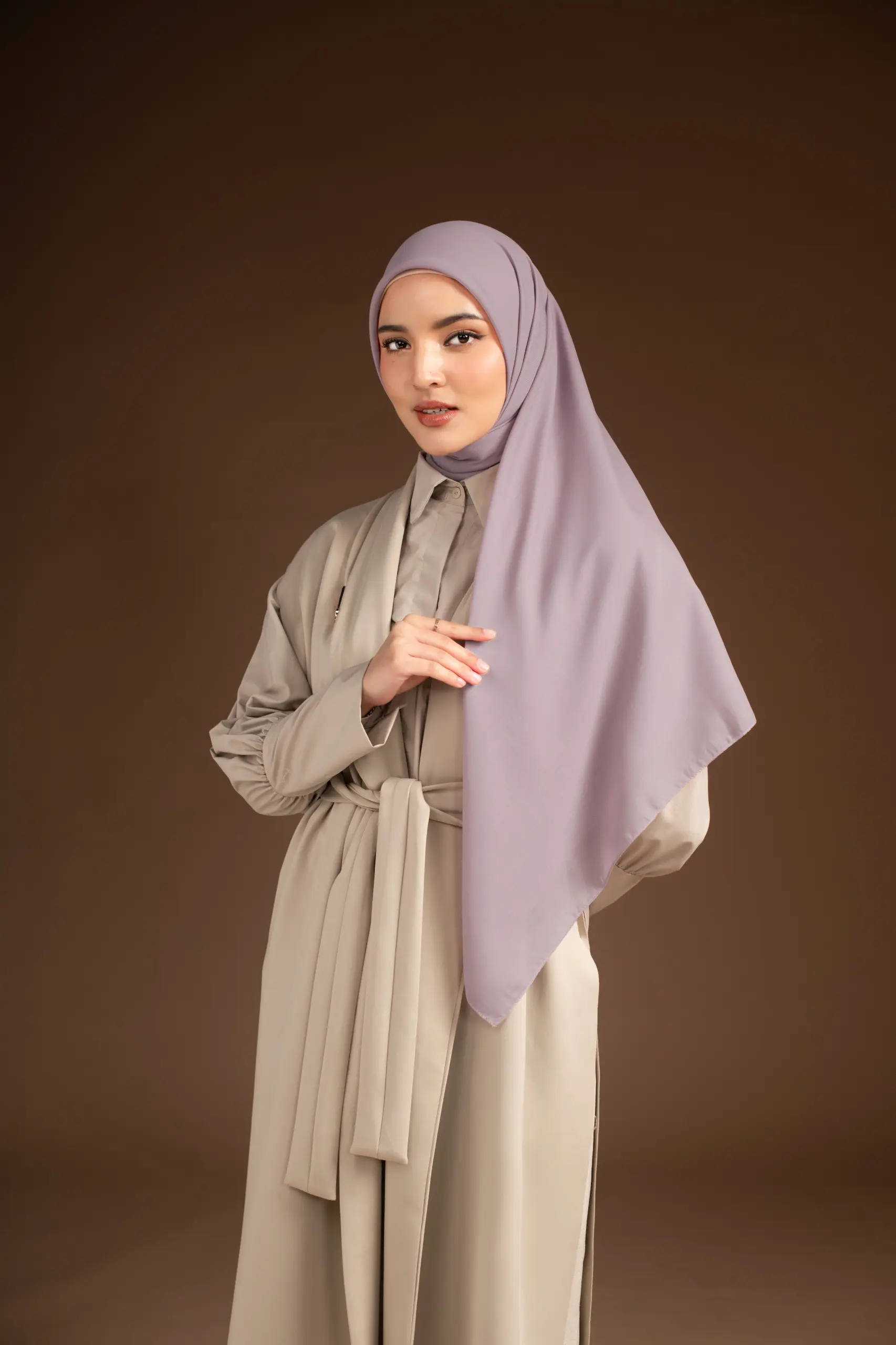 COZY SCARF MAUVE
