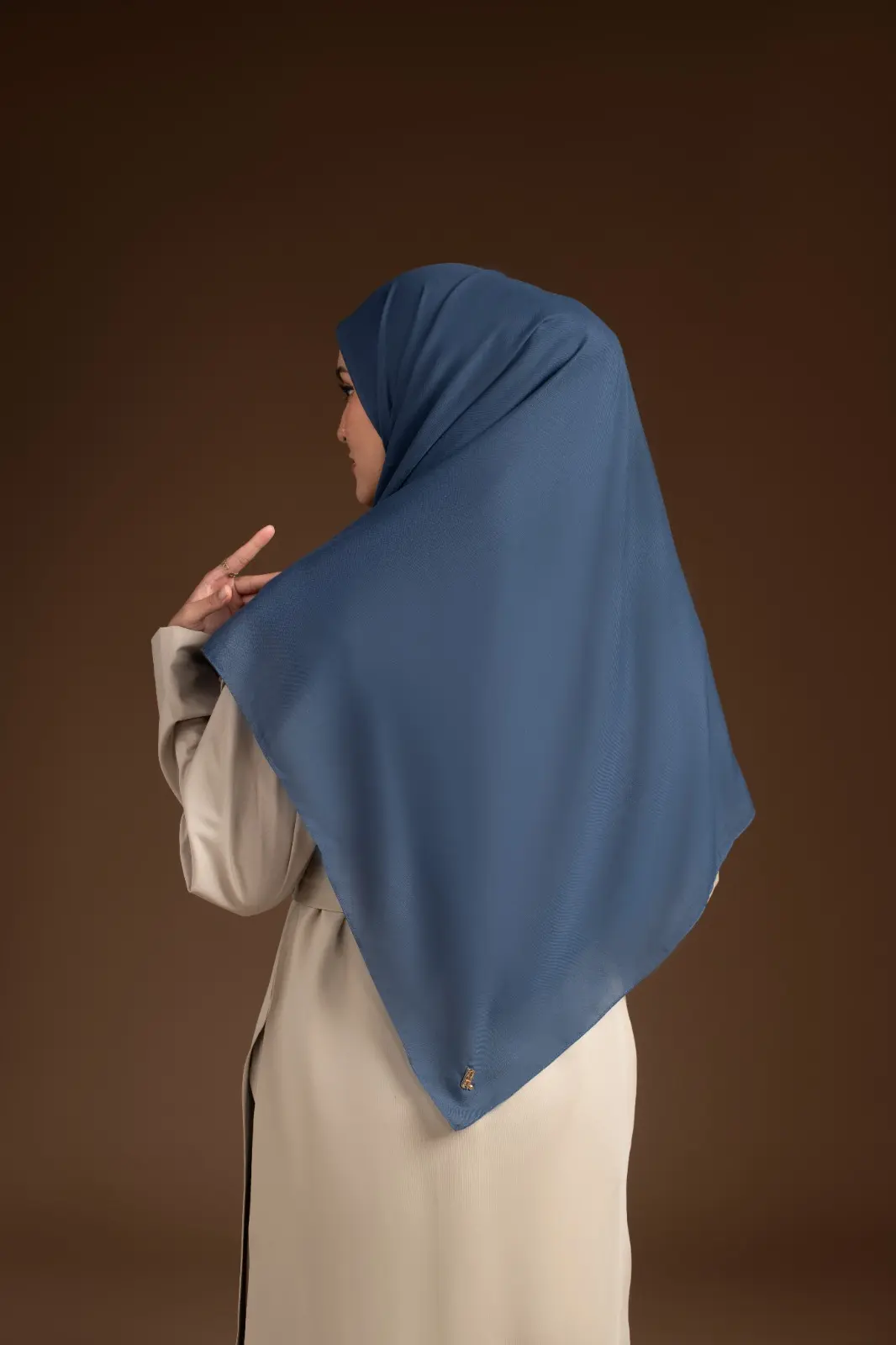 COZY SCARF PRUSSIAN