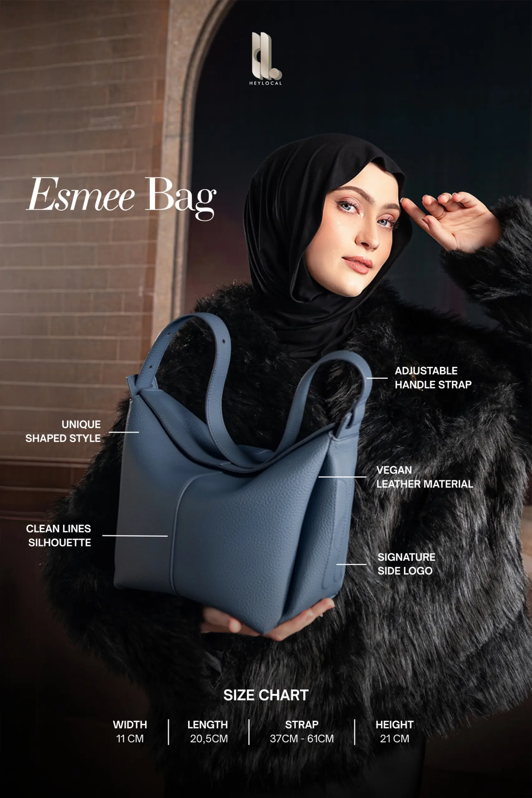 ESMEE SHOULDER BAG BISQUE