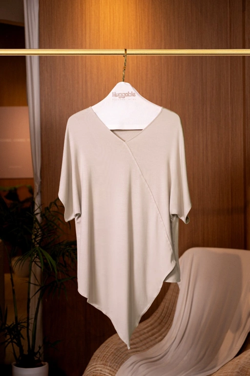 Image of HUGGABLE ASYMMETRIC TOP BONE