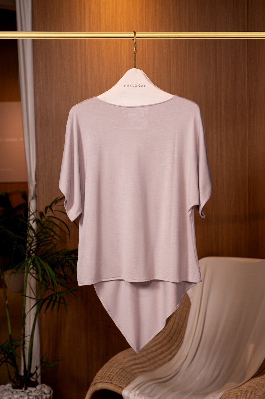 HUGGABLE ASYMMETRIC TOP SHELL