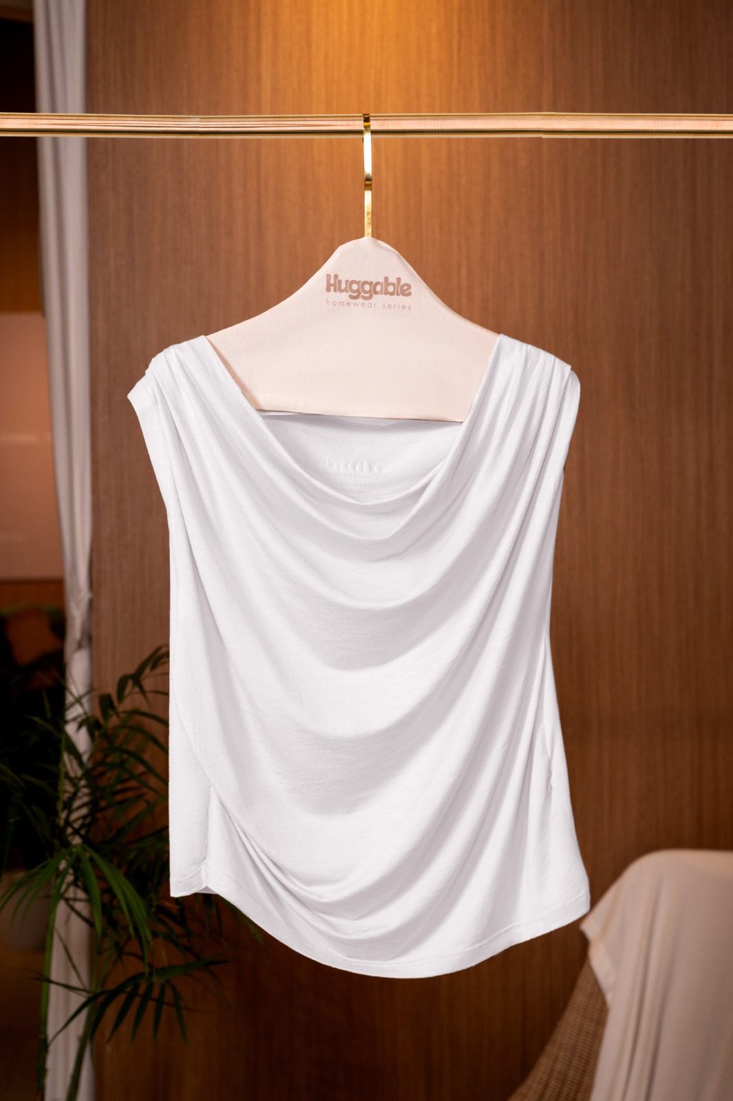 HUGGABLE DRAPERY TOP COTTON