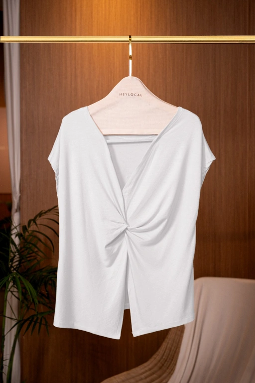 Image of HUGGABLE TWIST TOP COTTON