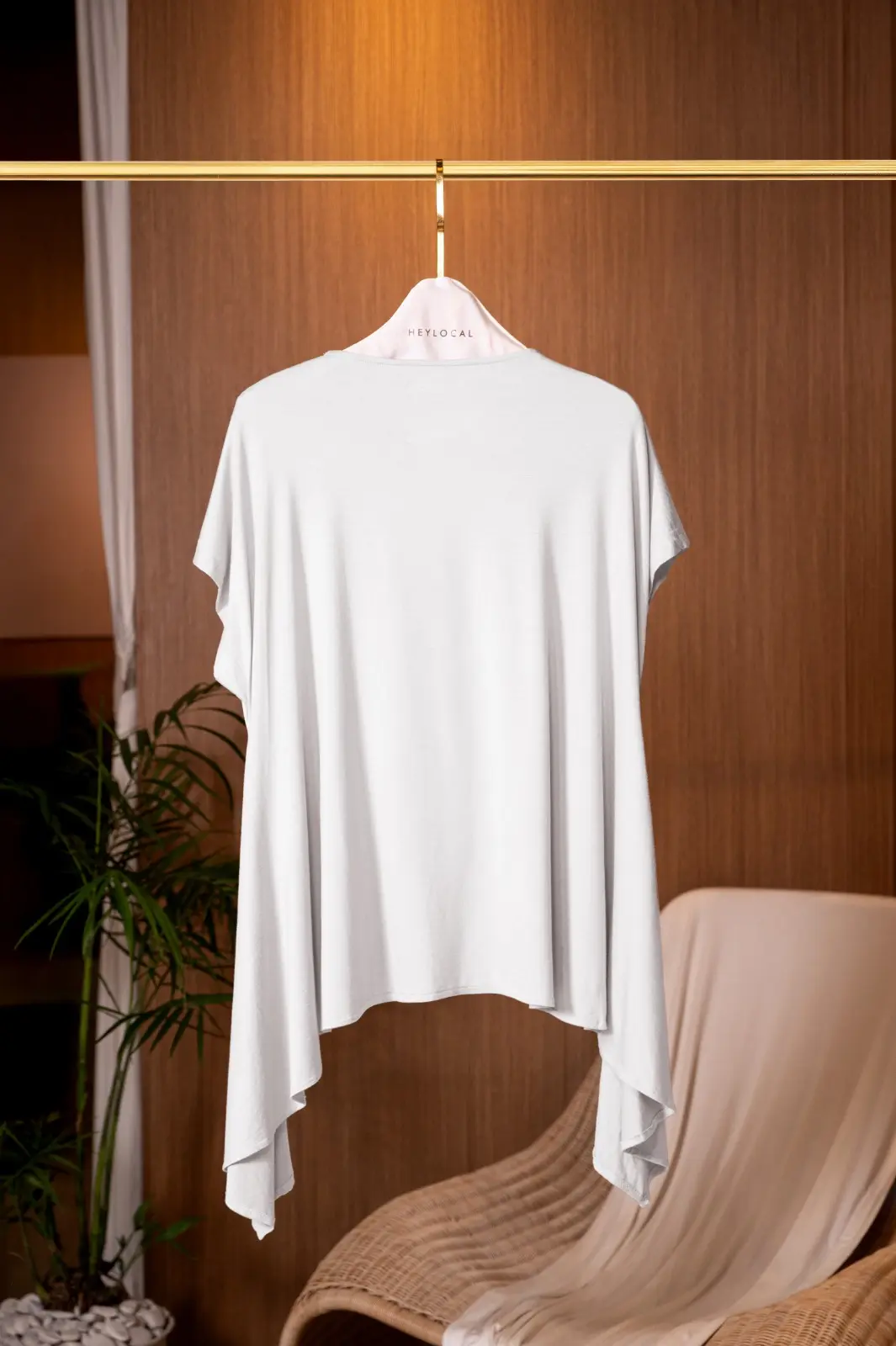 HUGGABLE FLARE TOP COTTON