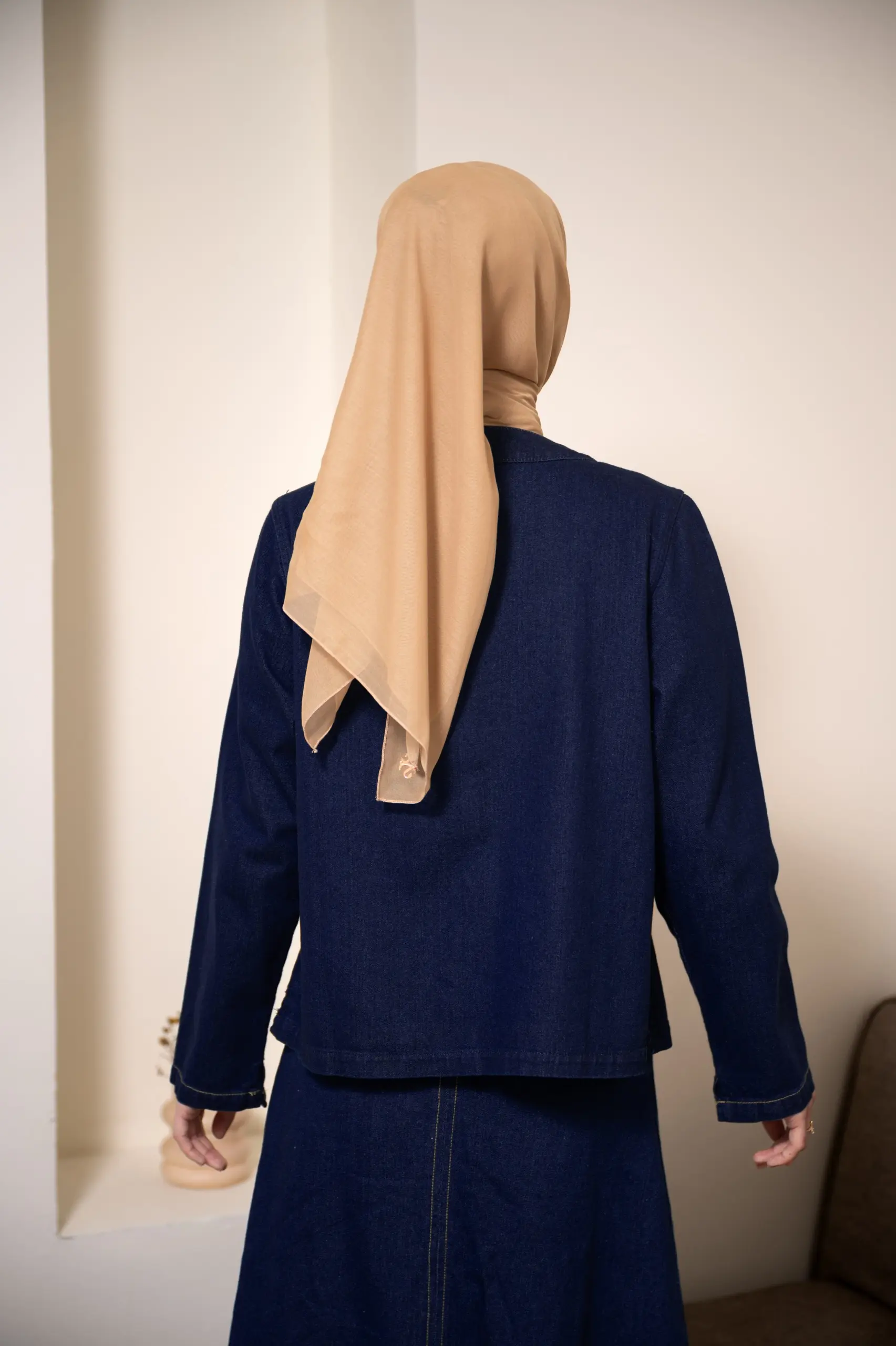 YUKA DENIM JACKET DARK BLUE