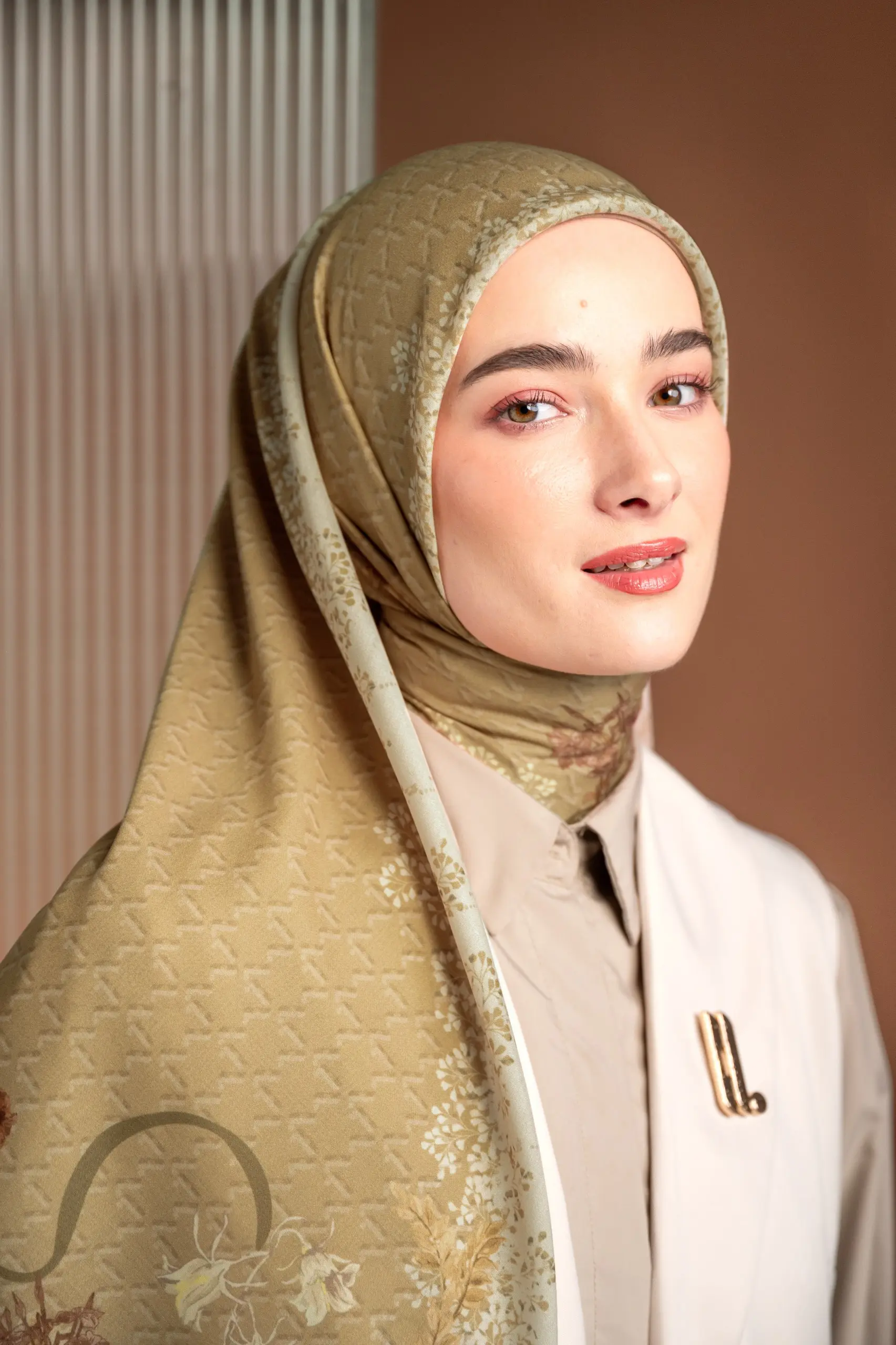 AMOUR SCARF BUTTERSCOTCH