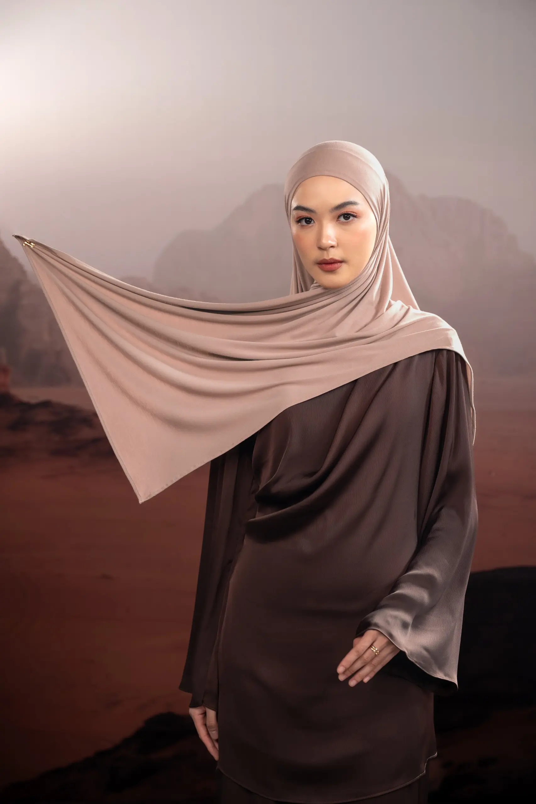 ZÉNA PASHMINA LATTE