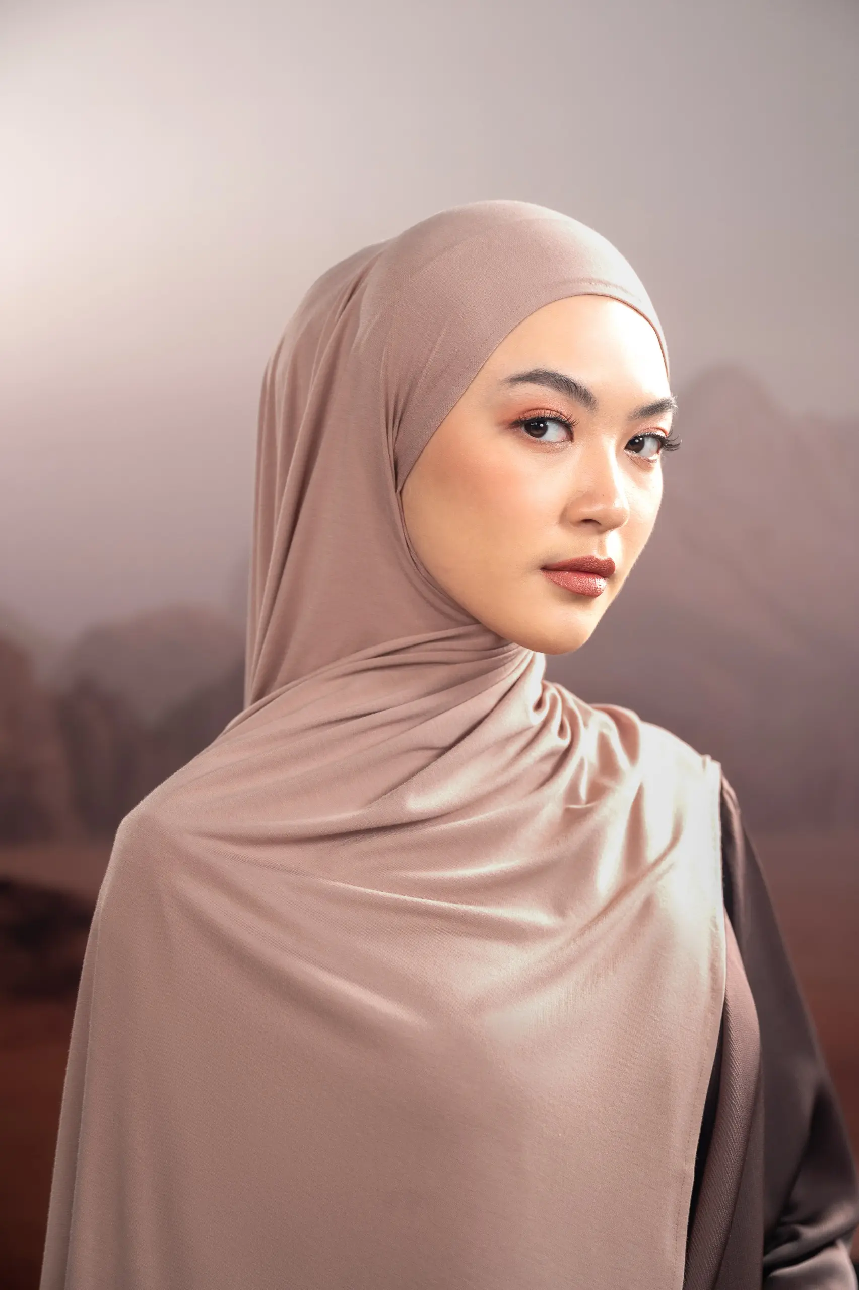 ZÉNA PASHMINA LATTE