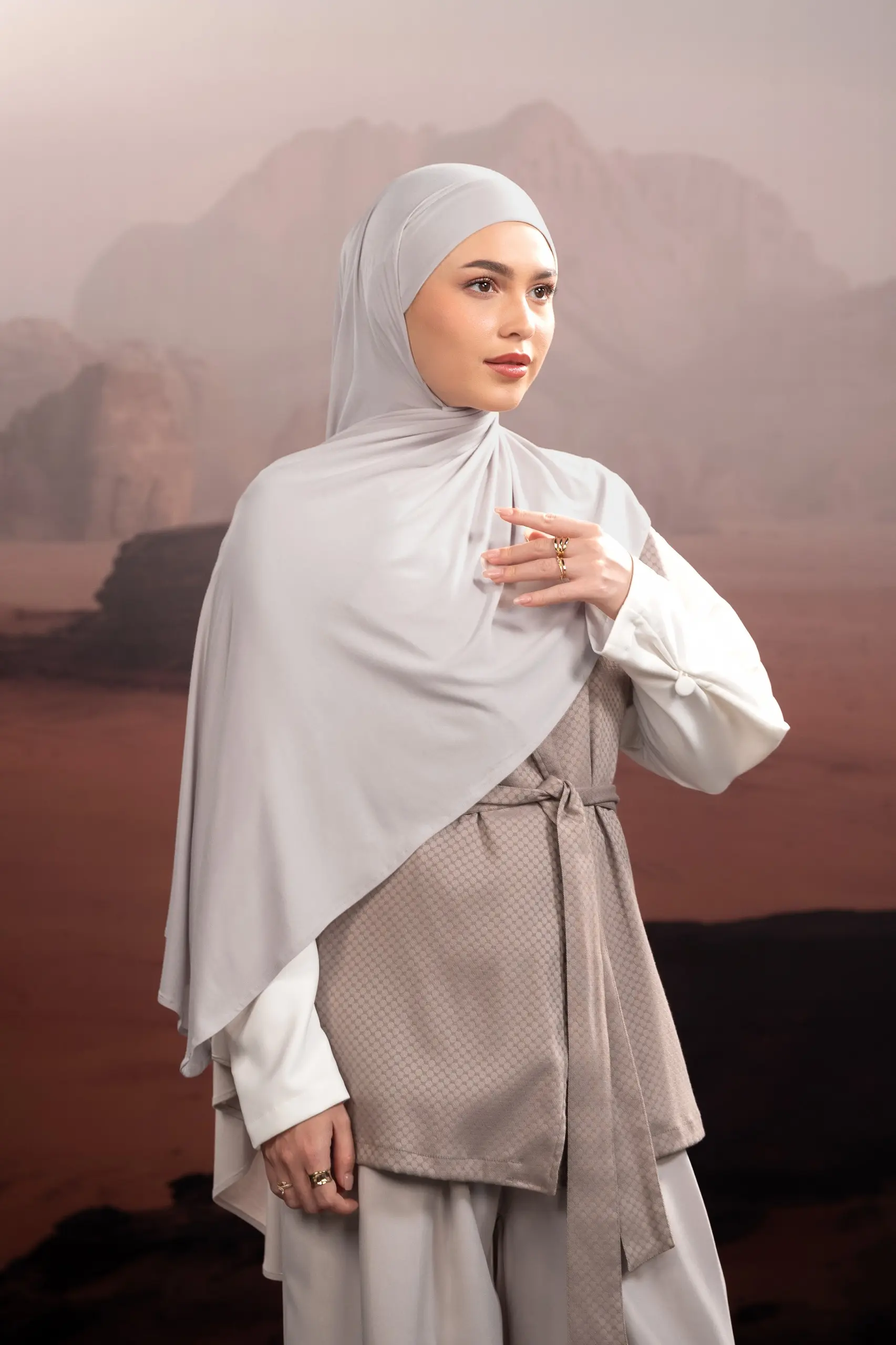 NOÉRA PASHMINA CLOUDY