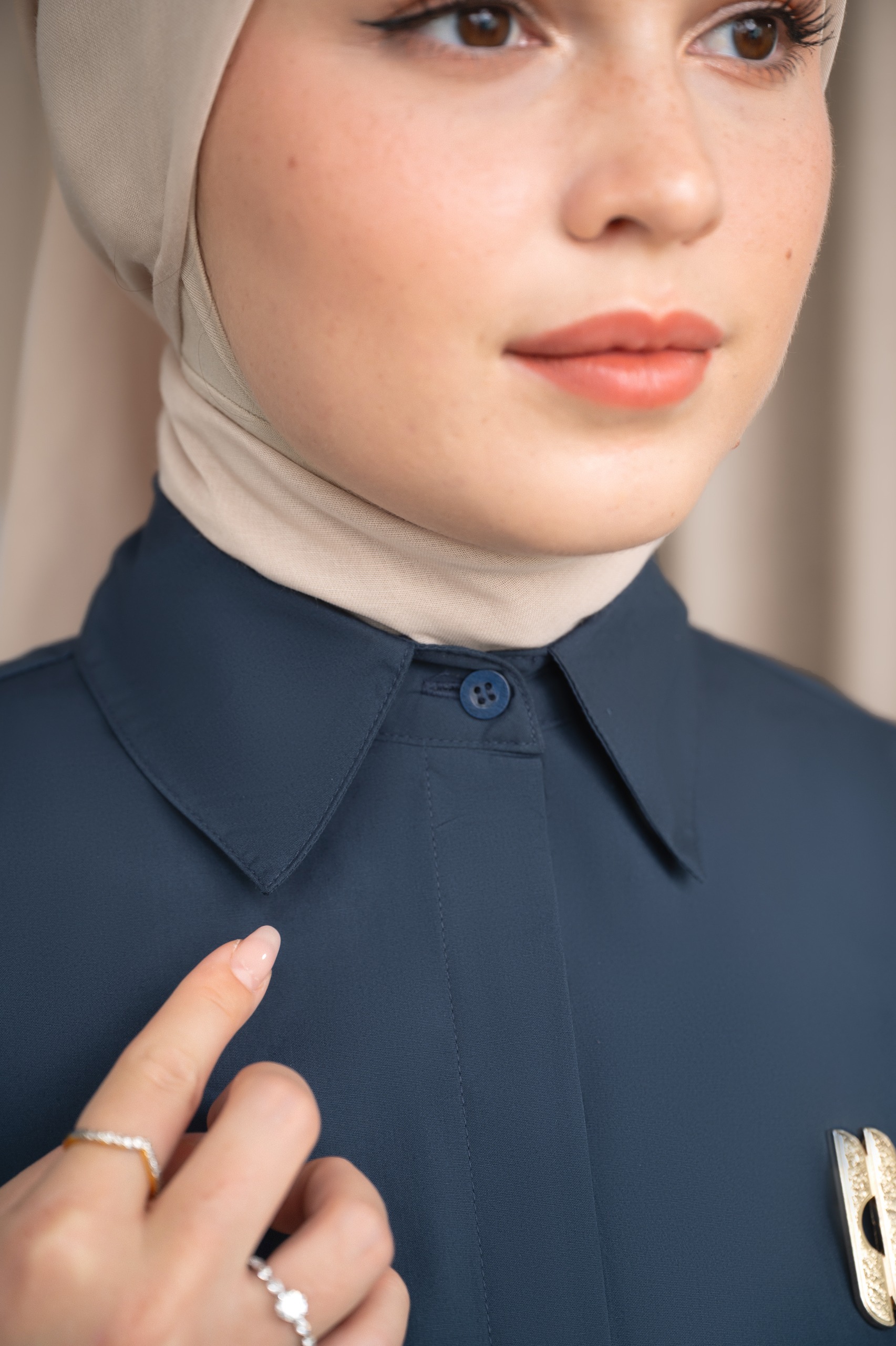 SYRA SHIRT PRUSSIAN BLUE