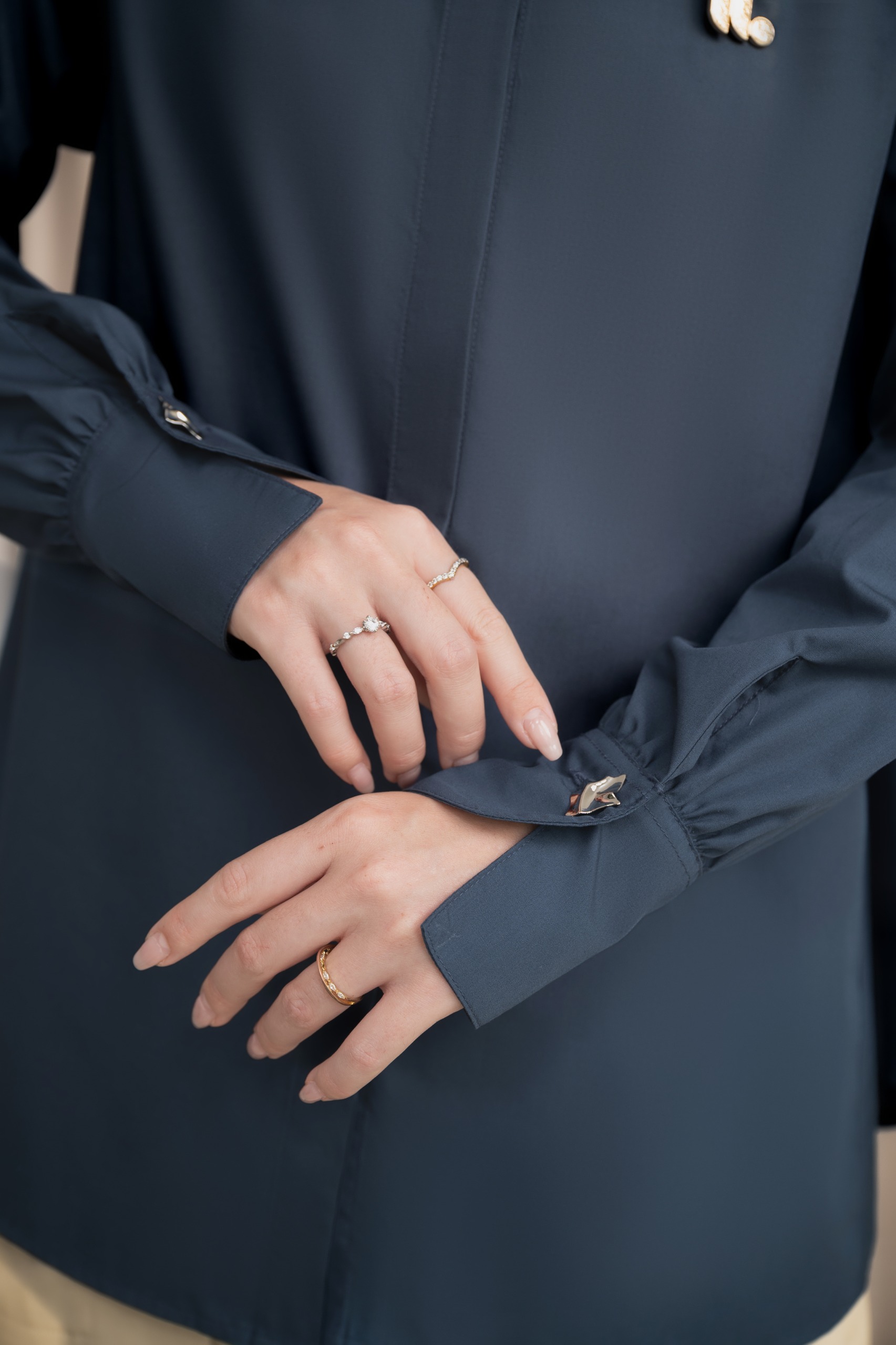SYRA SHIRT PRUSSIAN BLUE
