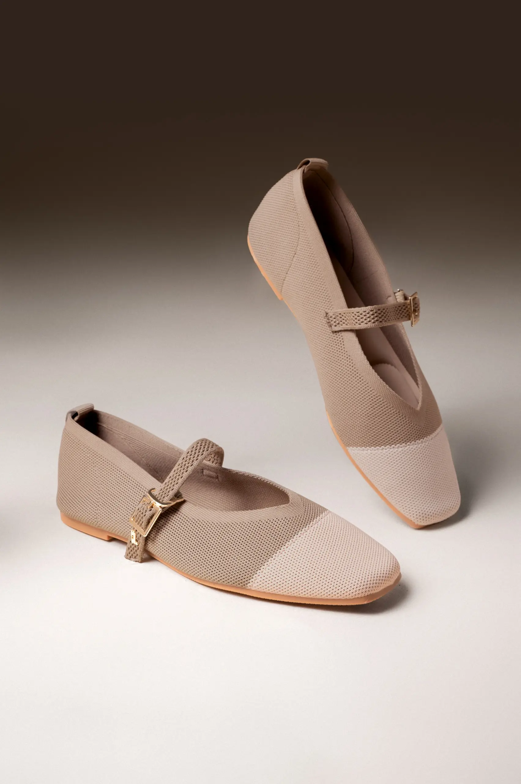 OLINE FLATSHOES KHAKI