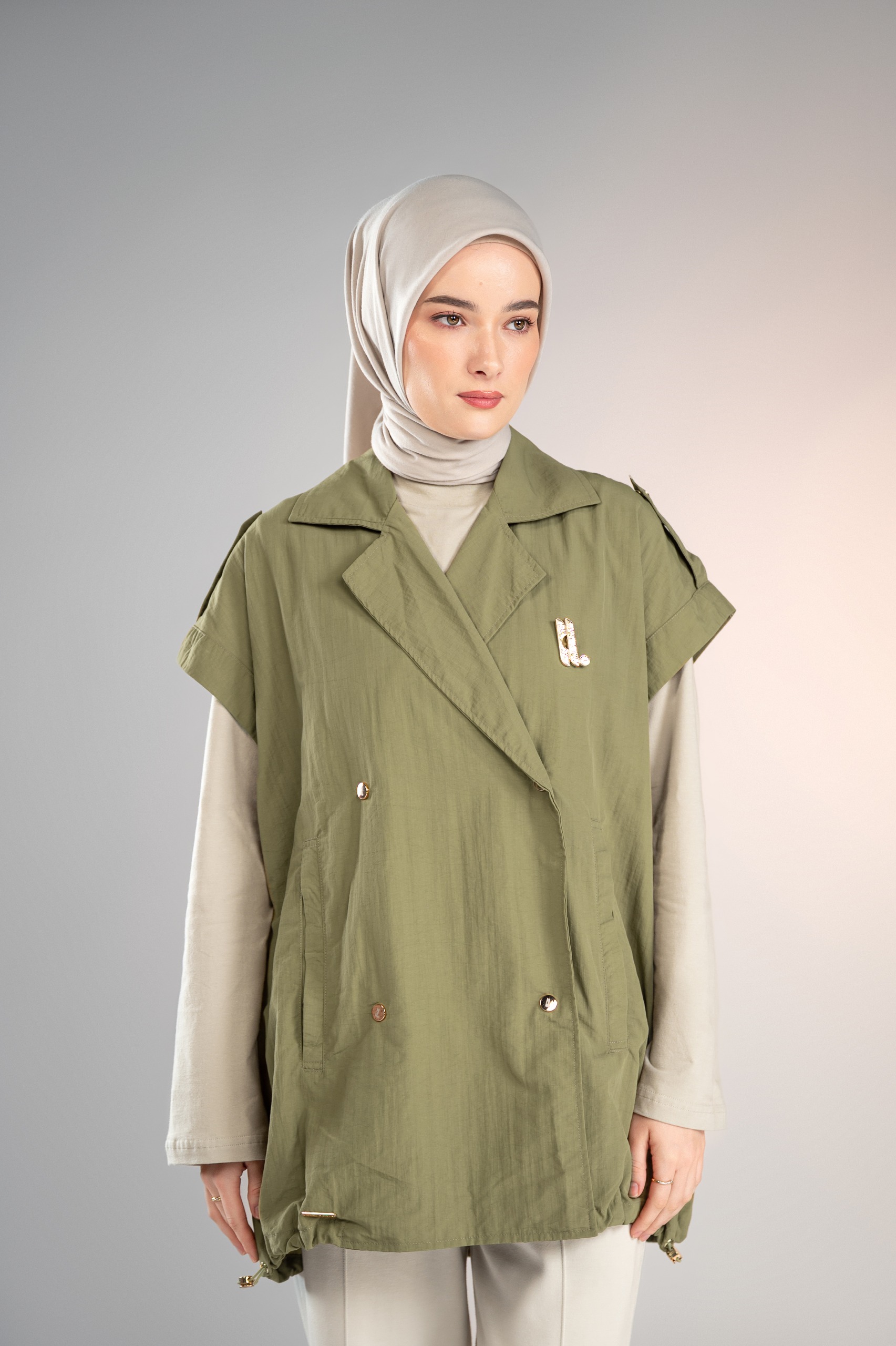 MARGOT VEST EVERGREEN
