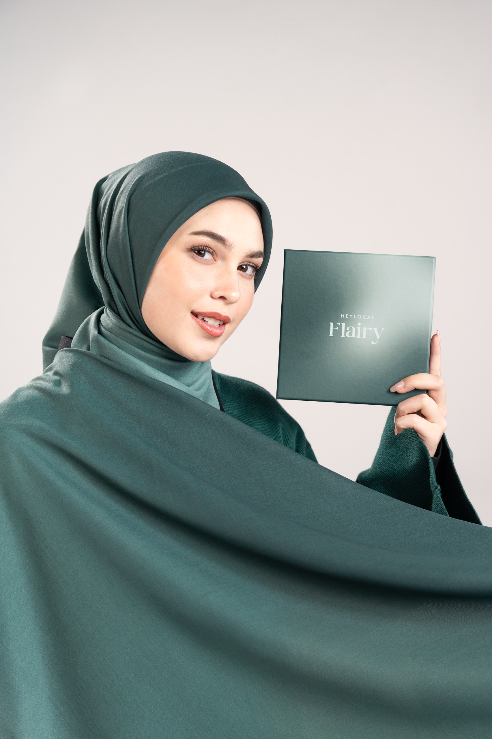 FLAIRY SCARF EMERALD