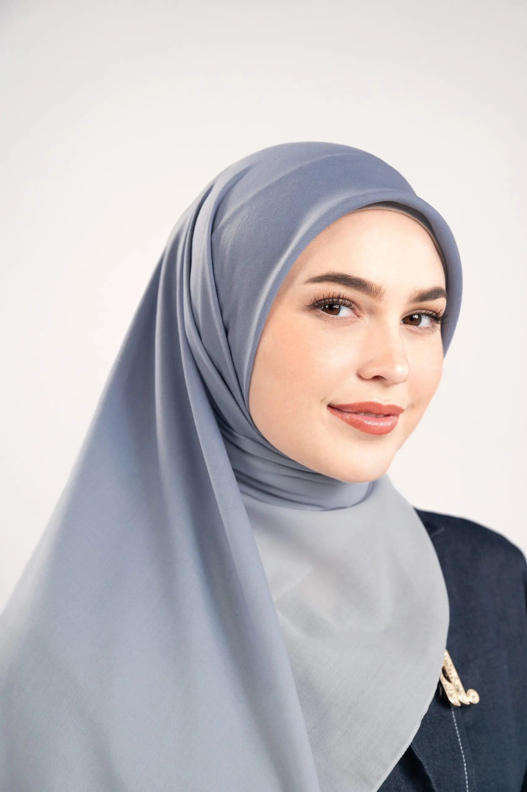 FLAIRY SCARF DENIM