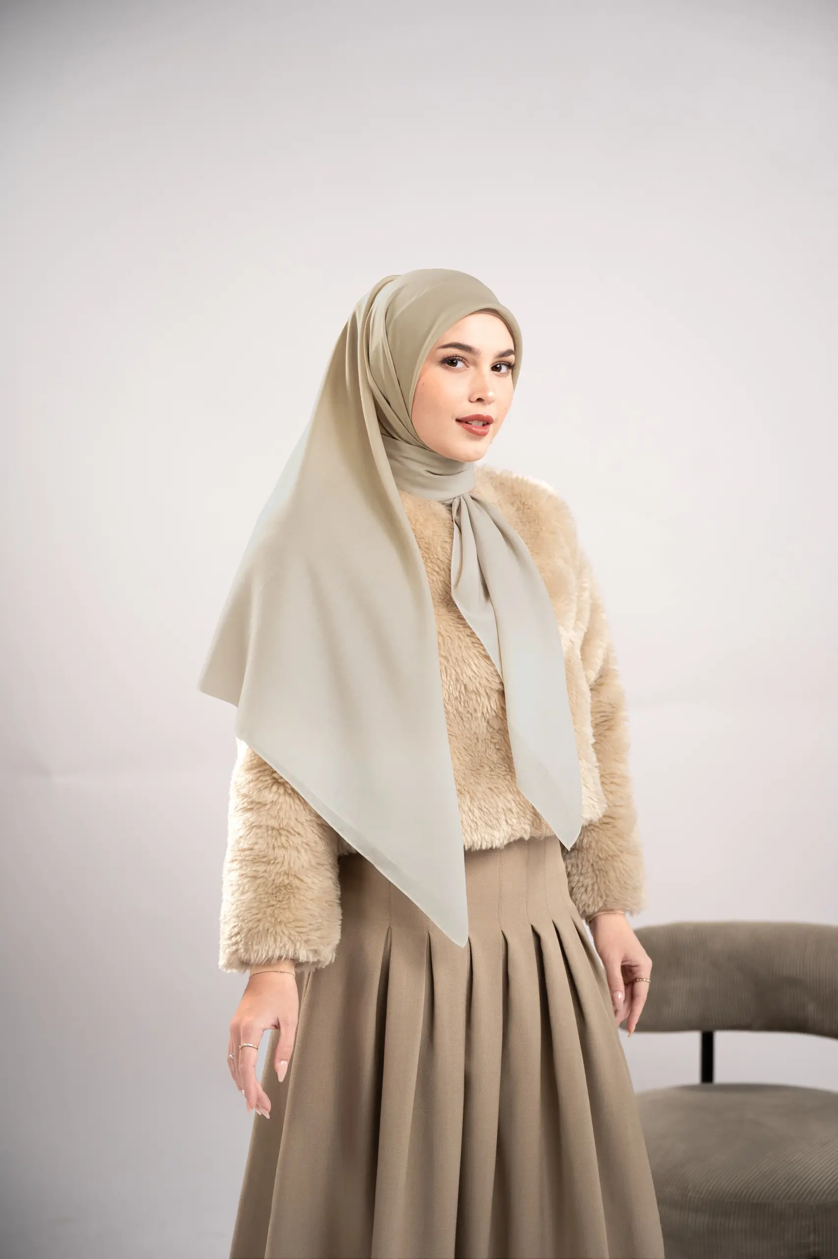 FLAIRY SCARF LIME