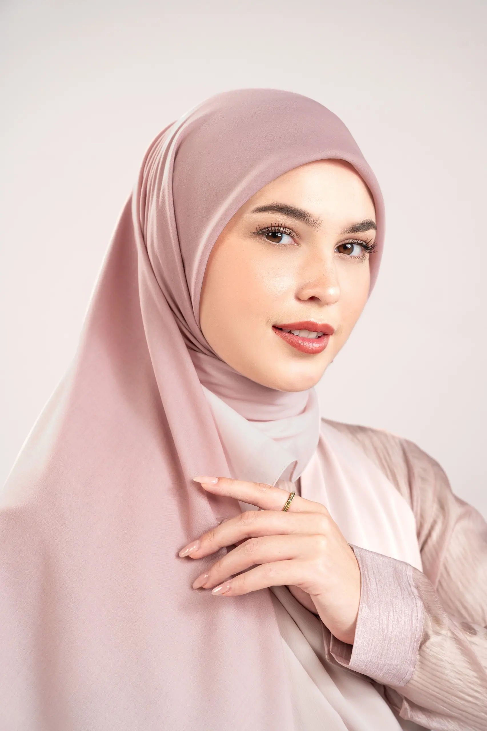 FLAIRY SCARF BLUSH