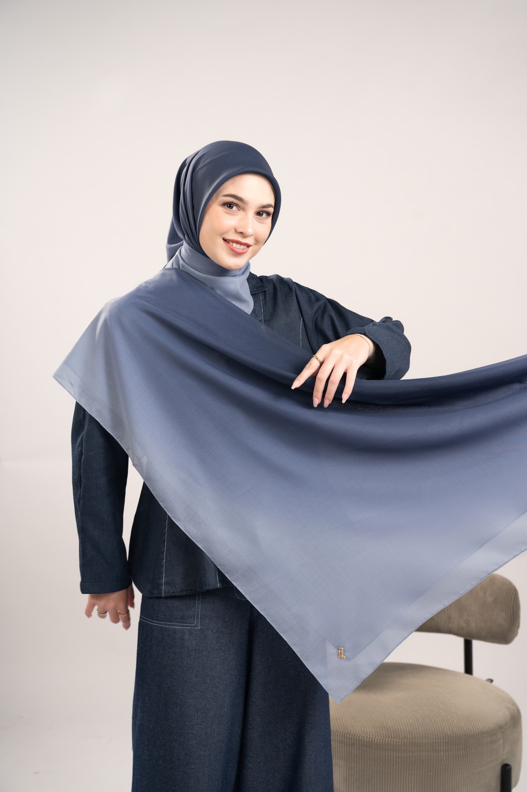 FLAIRY SCARF MIDNIGHT