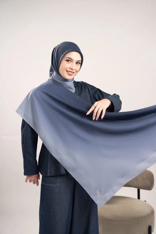 Image of FLAIRY SCARF MIDNIGHT
