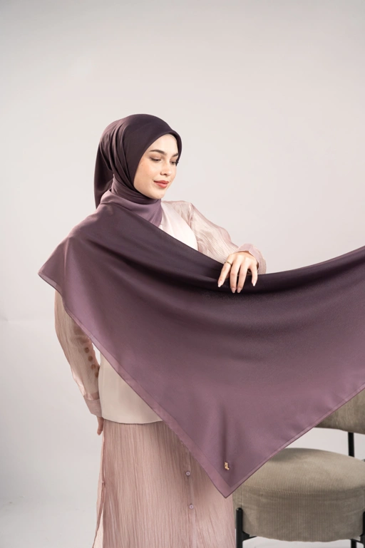 Image of FLAIRY SCARF MAHOGANY