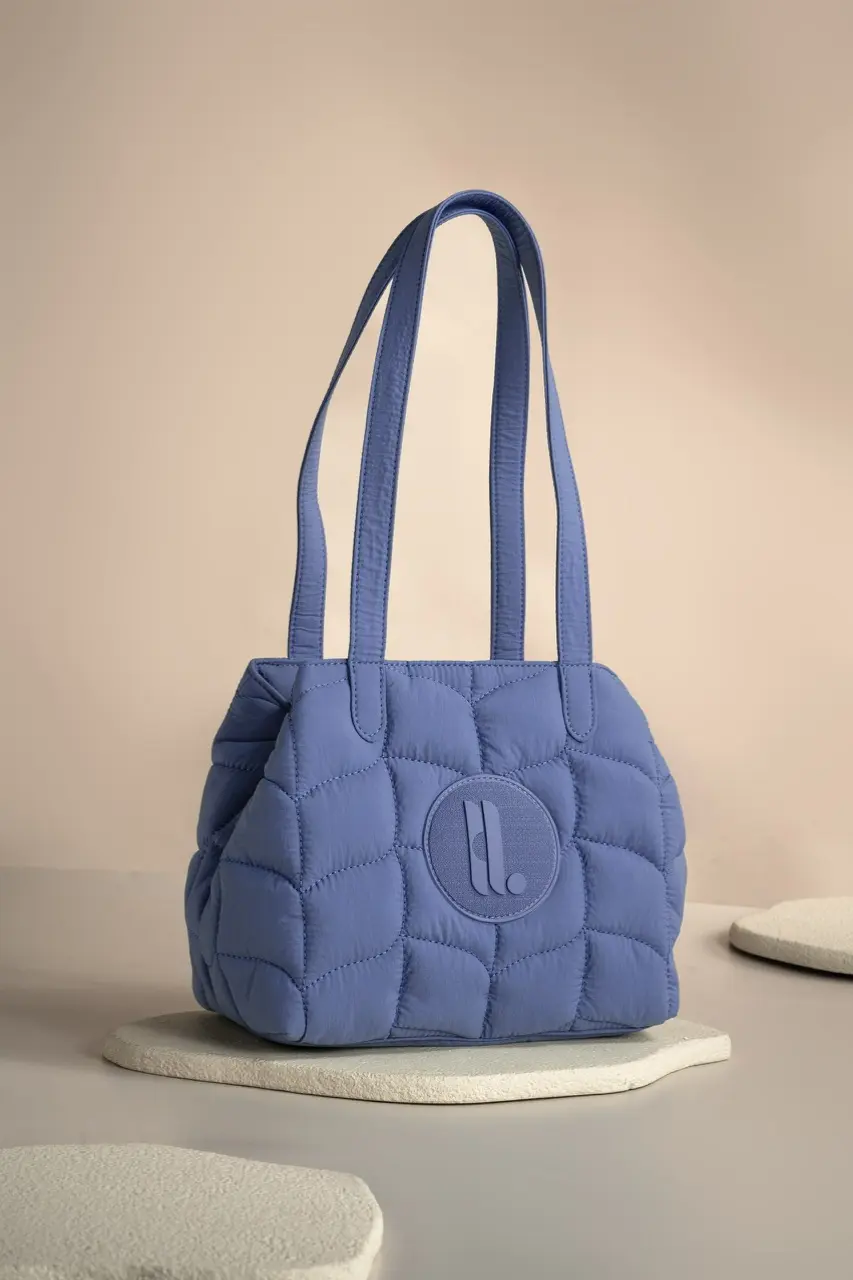 FLUFFLY TOTEBAG DENIM