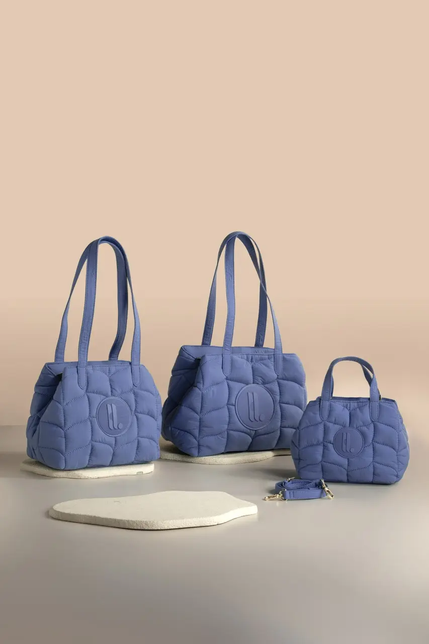 FLUFFLY TOTEBAG DENIM